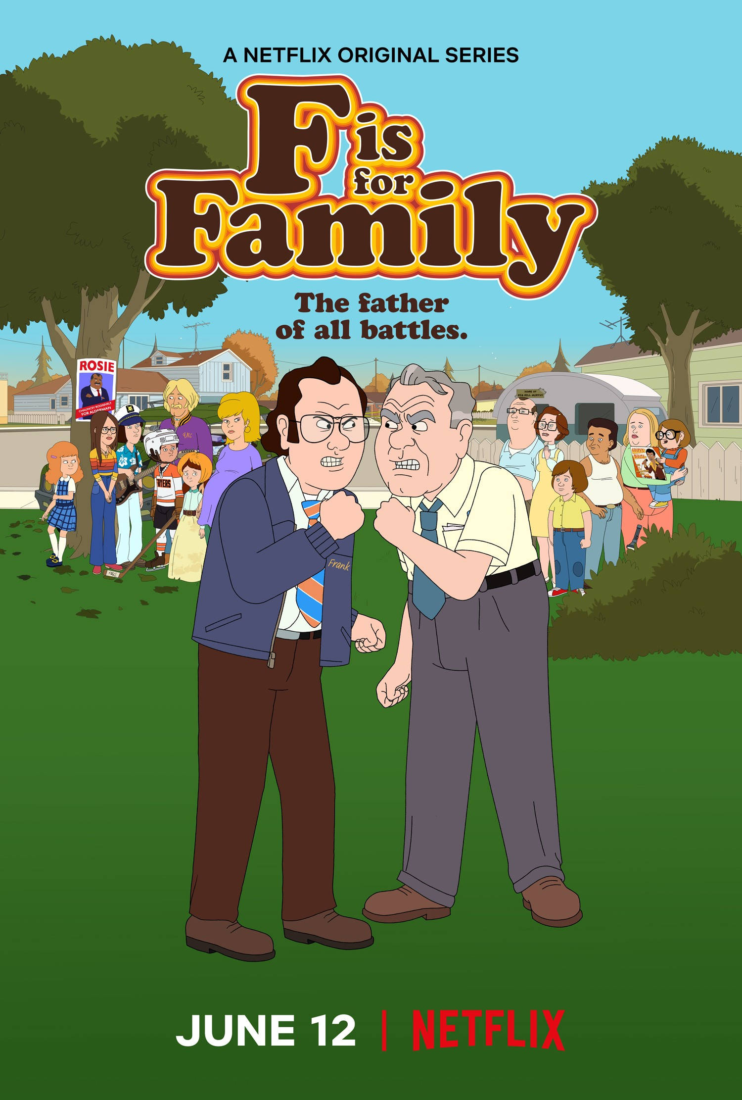 Amerikansk TV-serie F Is For Family Bakgrunner