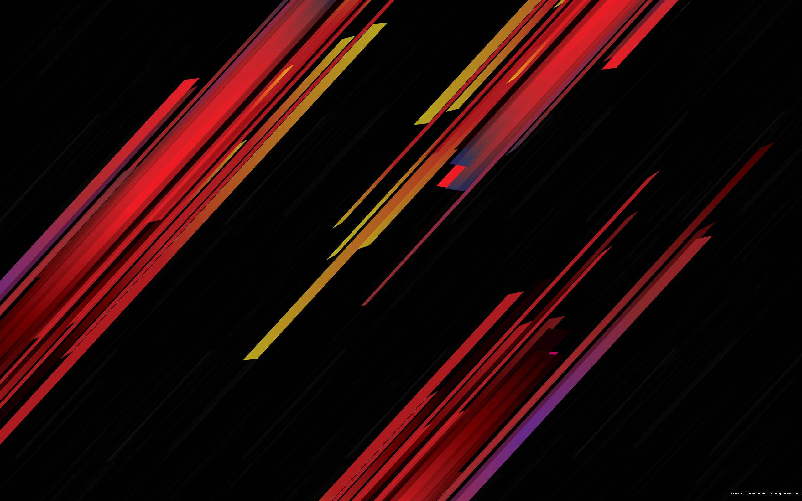 AMOLED Glitch-linjer Bakgrunner