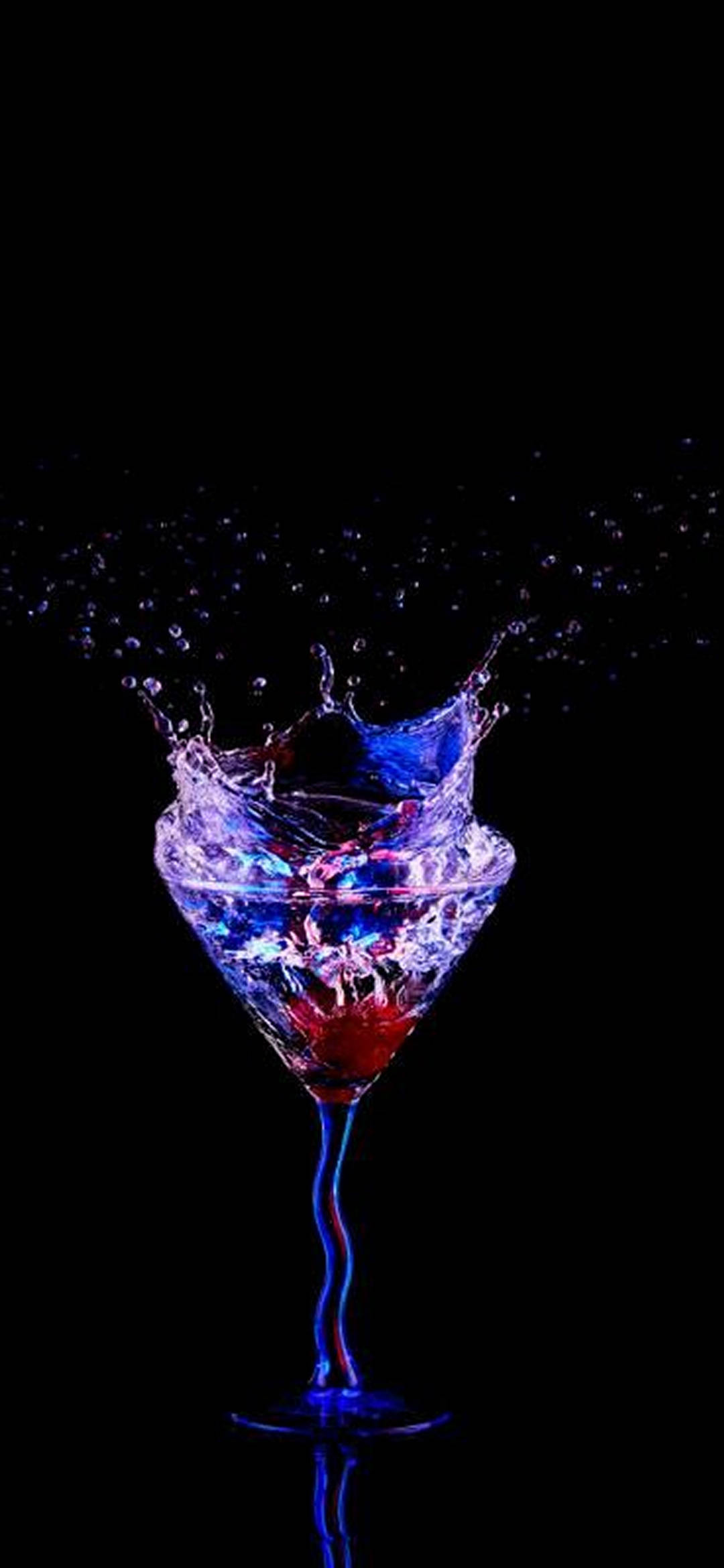 AMOLED Margarita Glass Bakgrunner