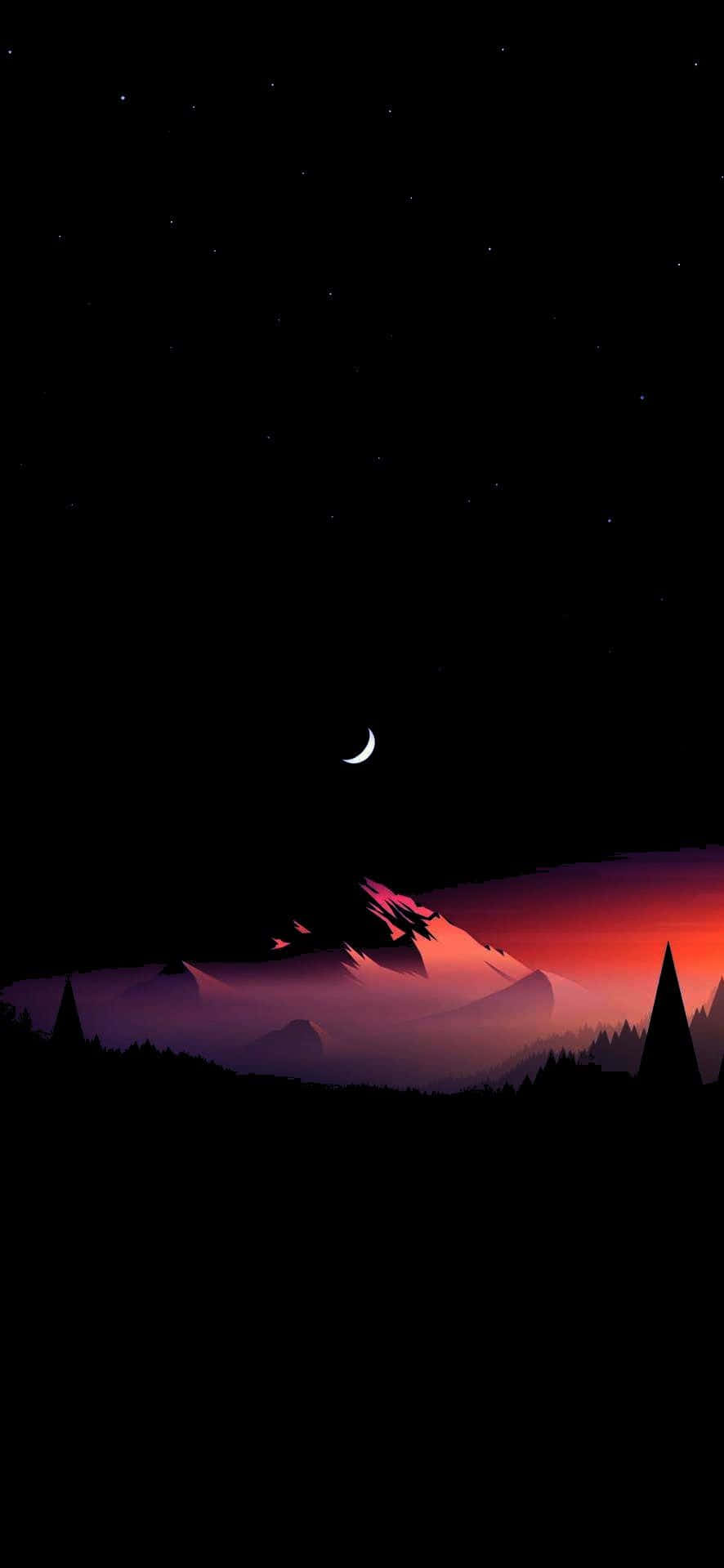 AMOLED S Fjelltopp Bakgrunner