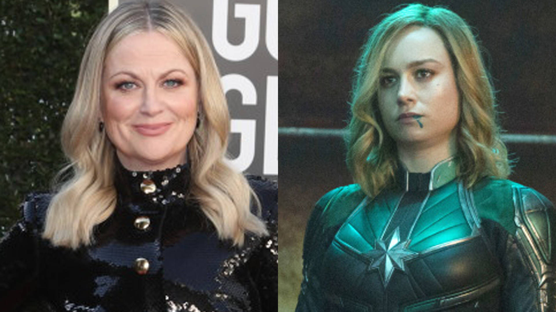 Amy Poehler Brie Larson delt skjerm Bakgrunner