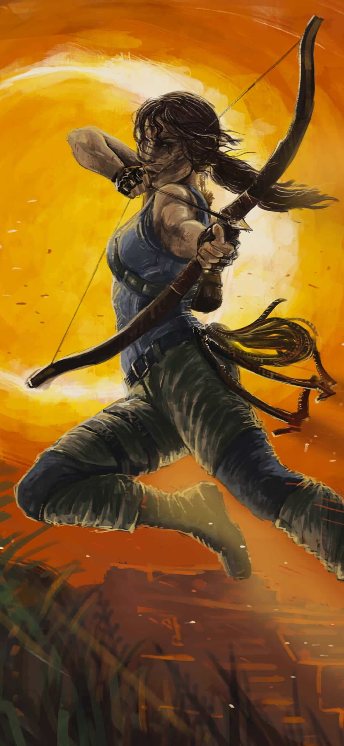 Android Rise Of The Tomb Raider Bakgrunn Bow Bakgrunner