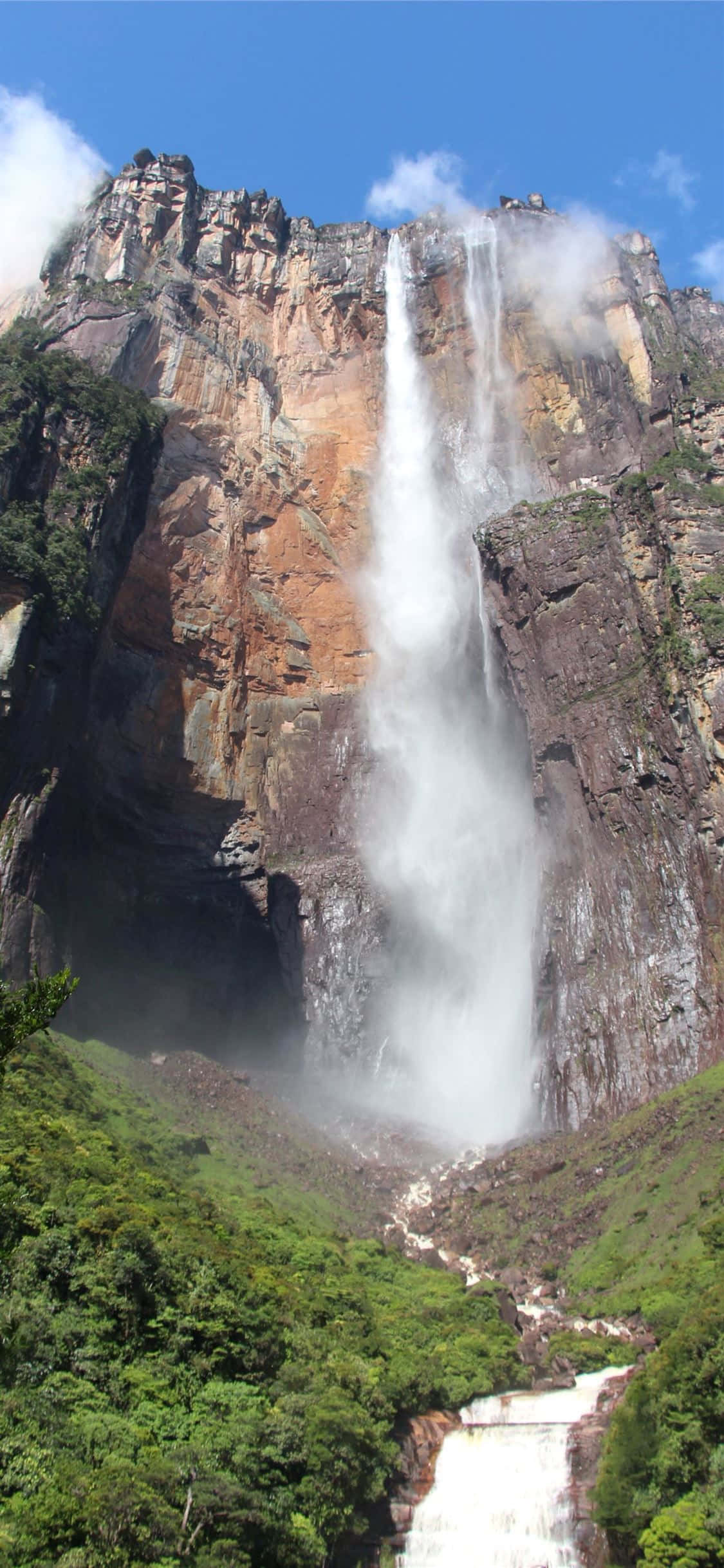 Englefossen i Canaima nasjonalpark Bakgrunner