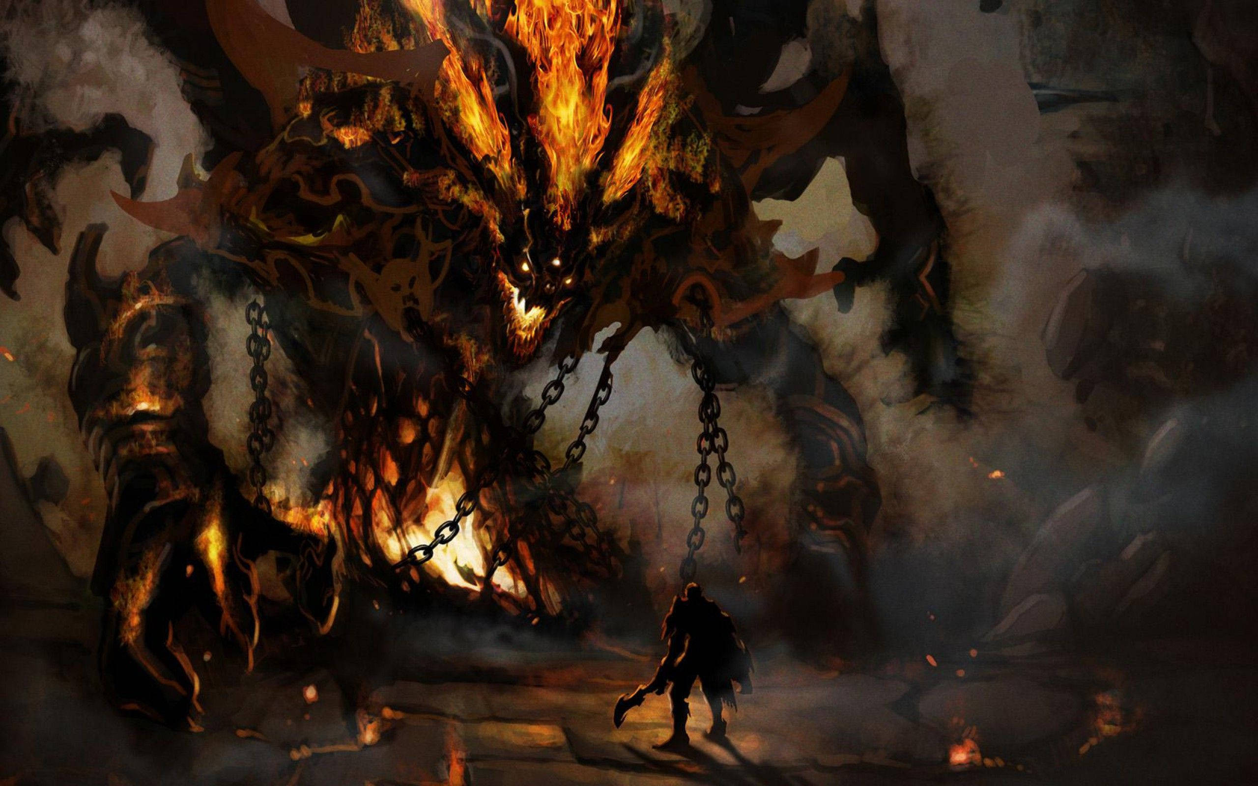 Anime-demonen Tharizdun Bakgrunner