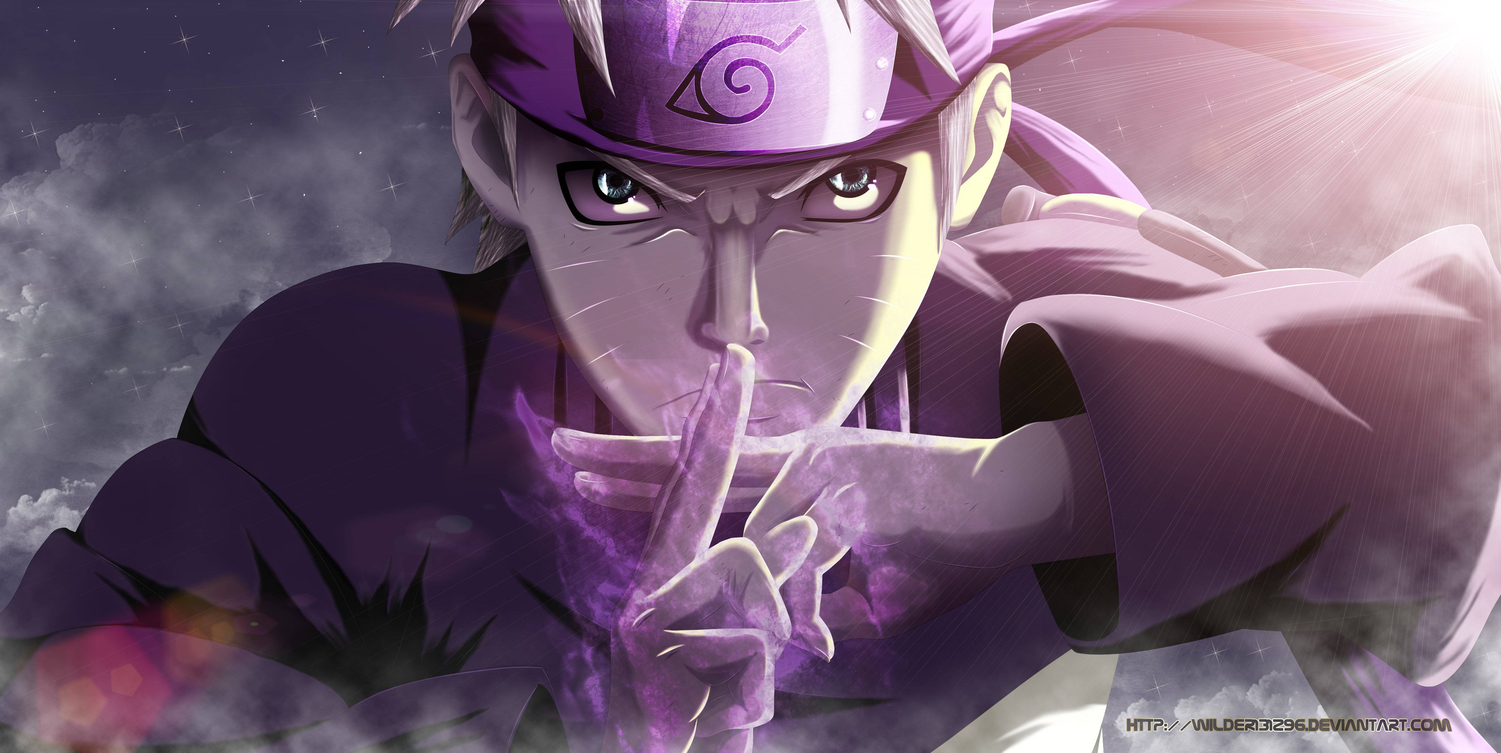 Anime Gaming Naruto-teknikk Bakgrunner
