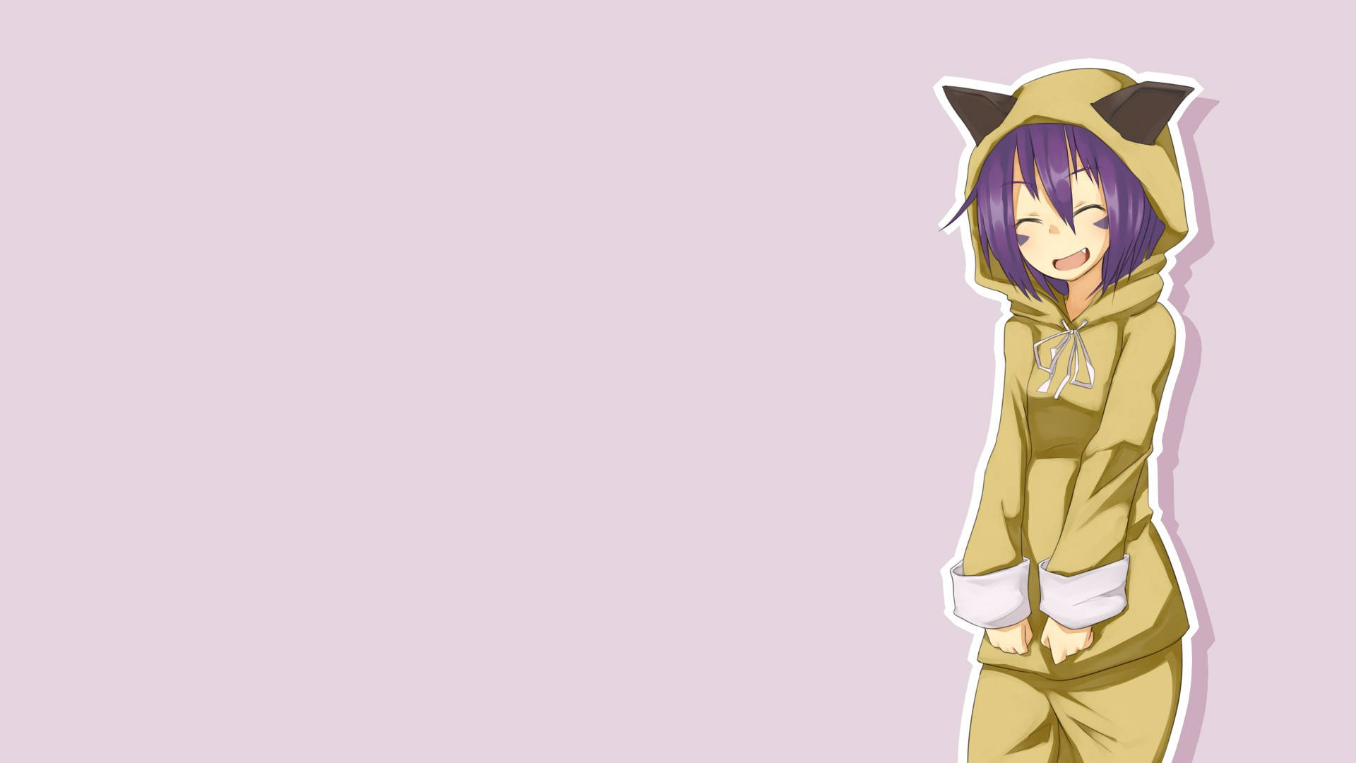 Anime Jente Hettegenser Merry Bakgrunner