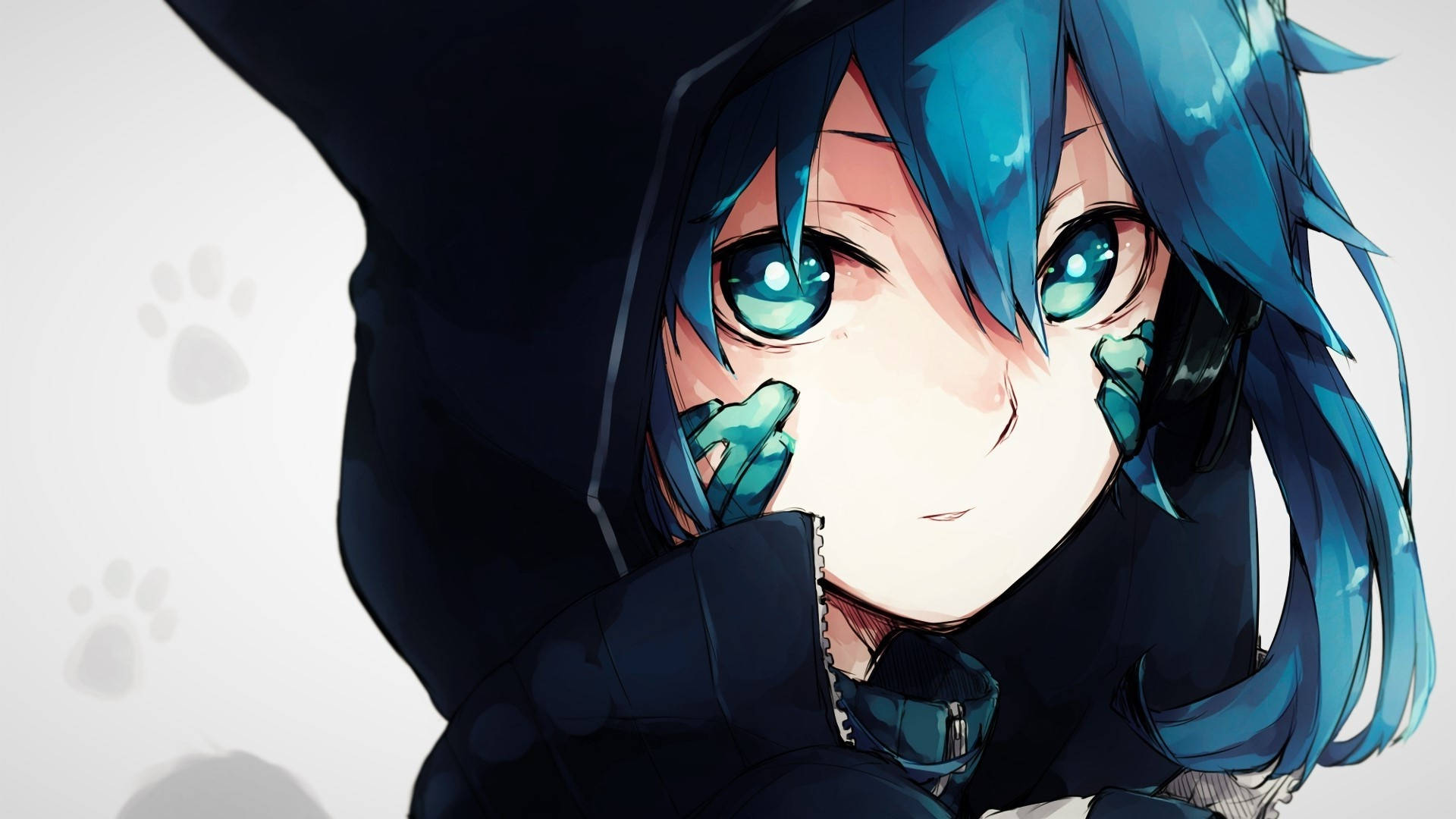Anime Jente Hoodie Takane Enomoto Bakgrunner
