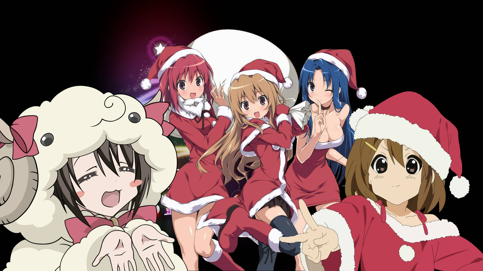 Anime Jente Jule Toradora Karakterer Bakgrunner