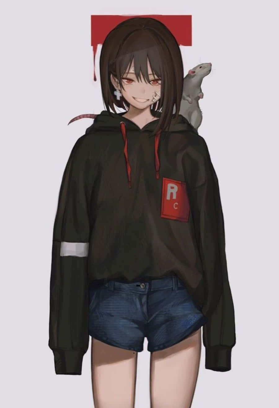 Anime-jente som styler vår stilige hettegenser Bakgrunner