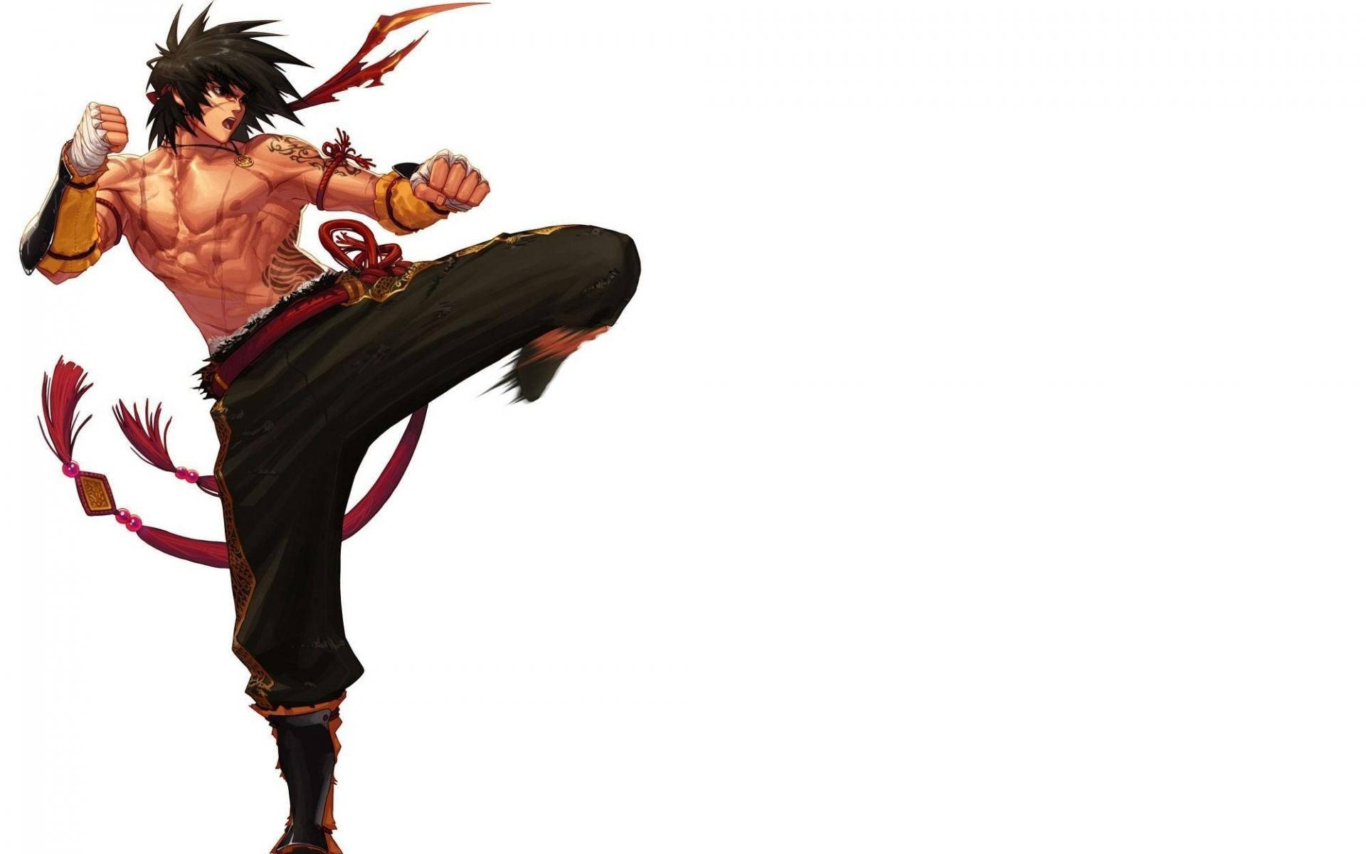 Anime-kamp Neo Brawler Bakgrunner