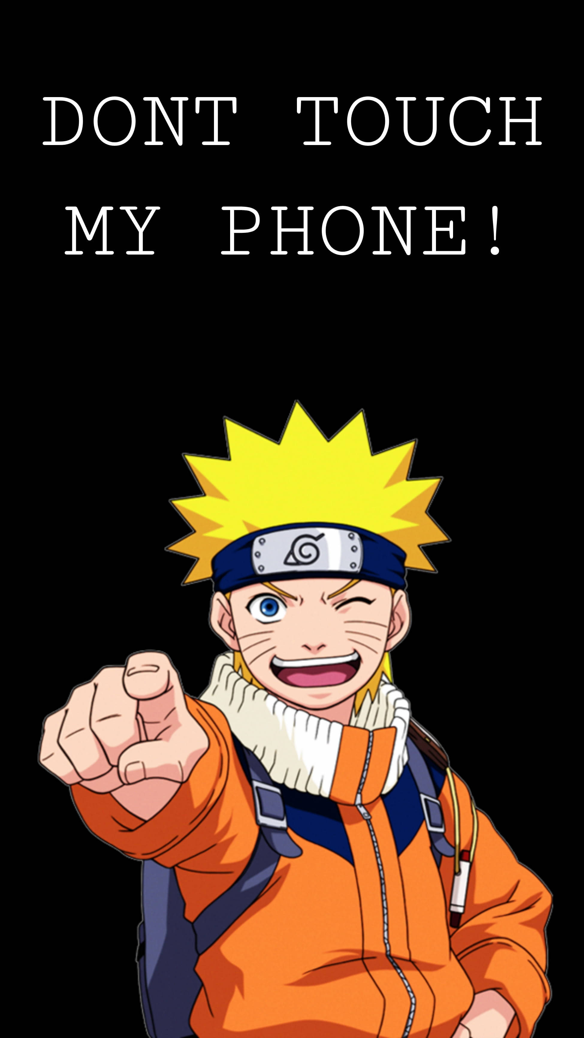Anime Låseskjerm Naruto Uzumaki — Naruto telefon GIF Bakgrunner