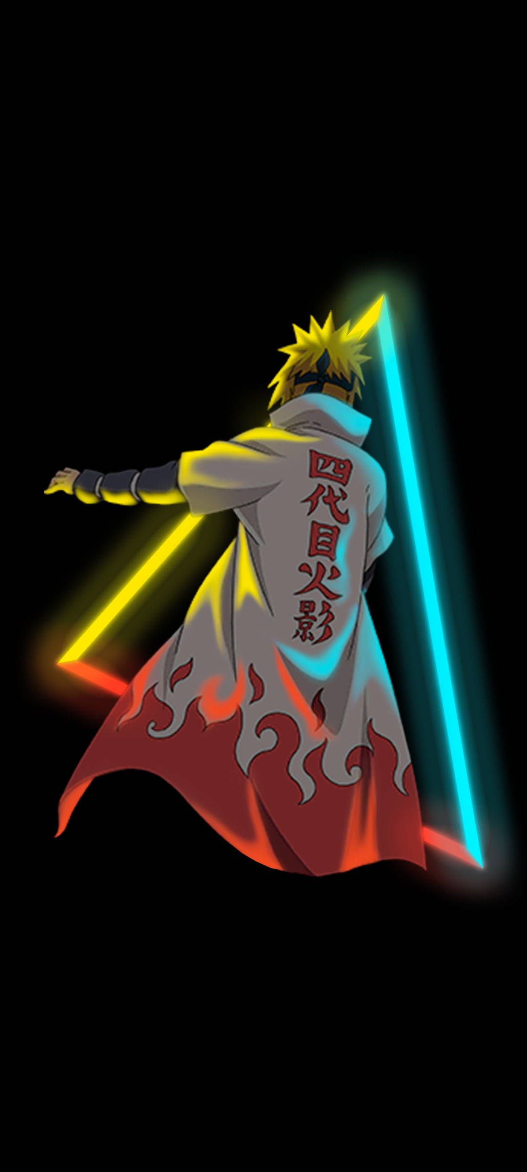 Anime låseskjerm Minato Namikaze