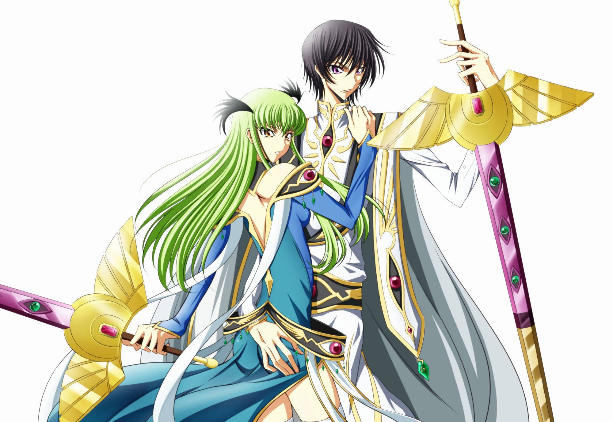 Anime-par Code Geass Bakgrunner