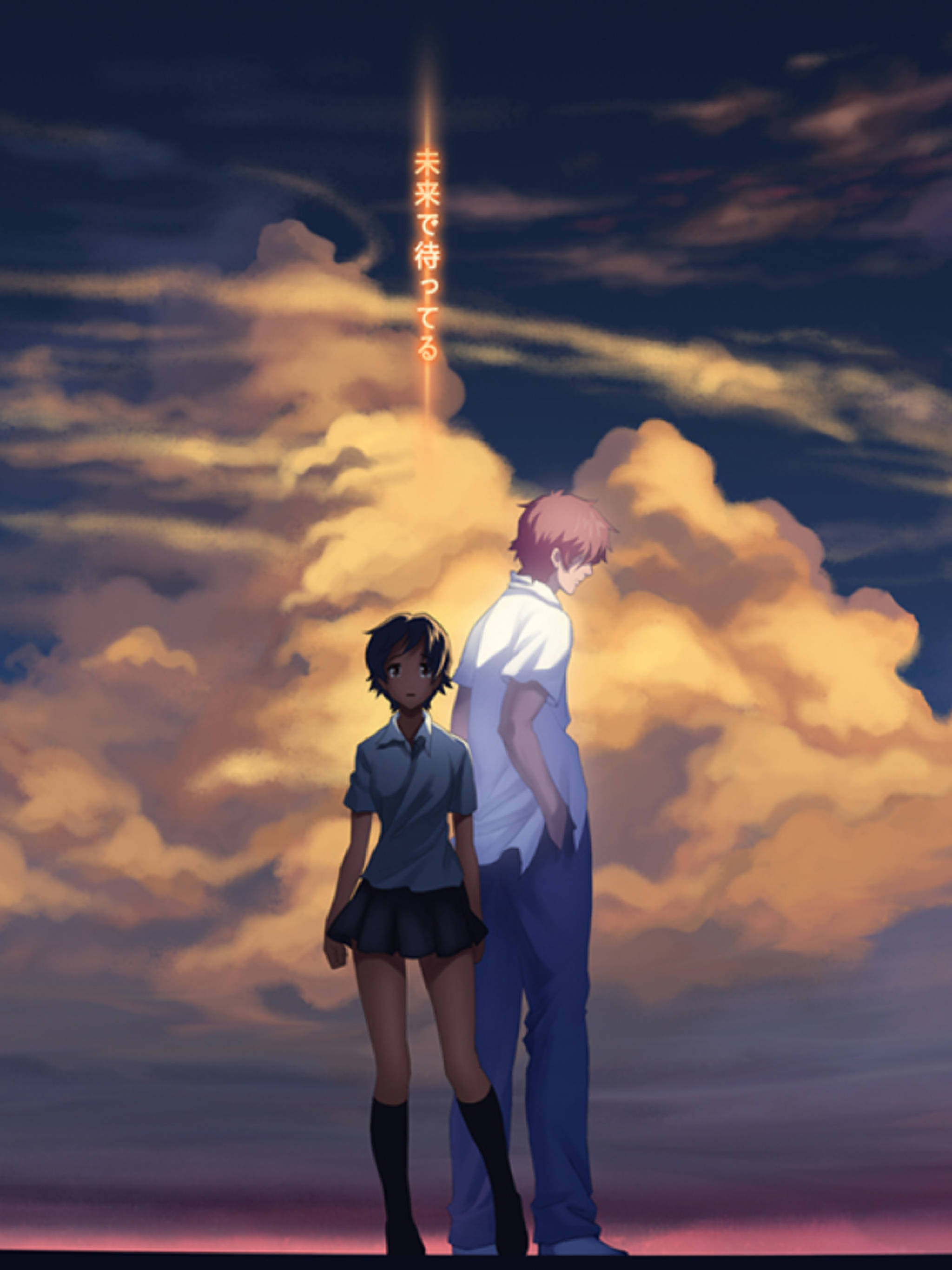 Anime-par fra Jenta som hoppet gjennom tiden Bakgrunner
