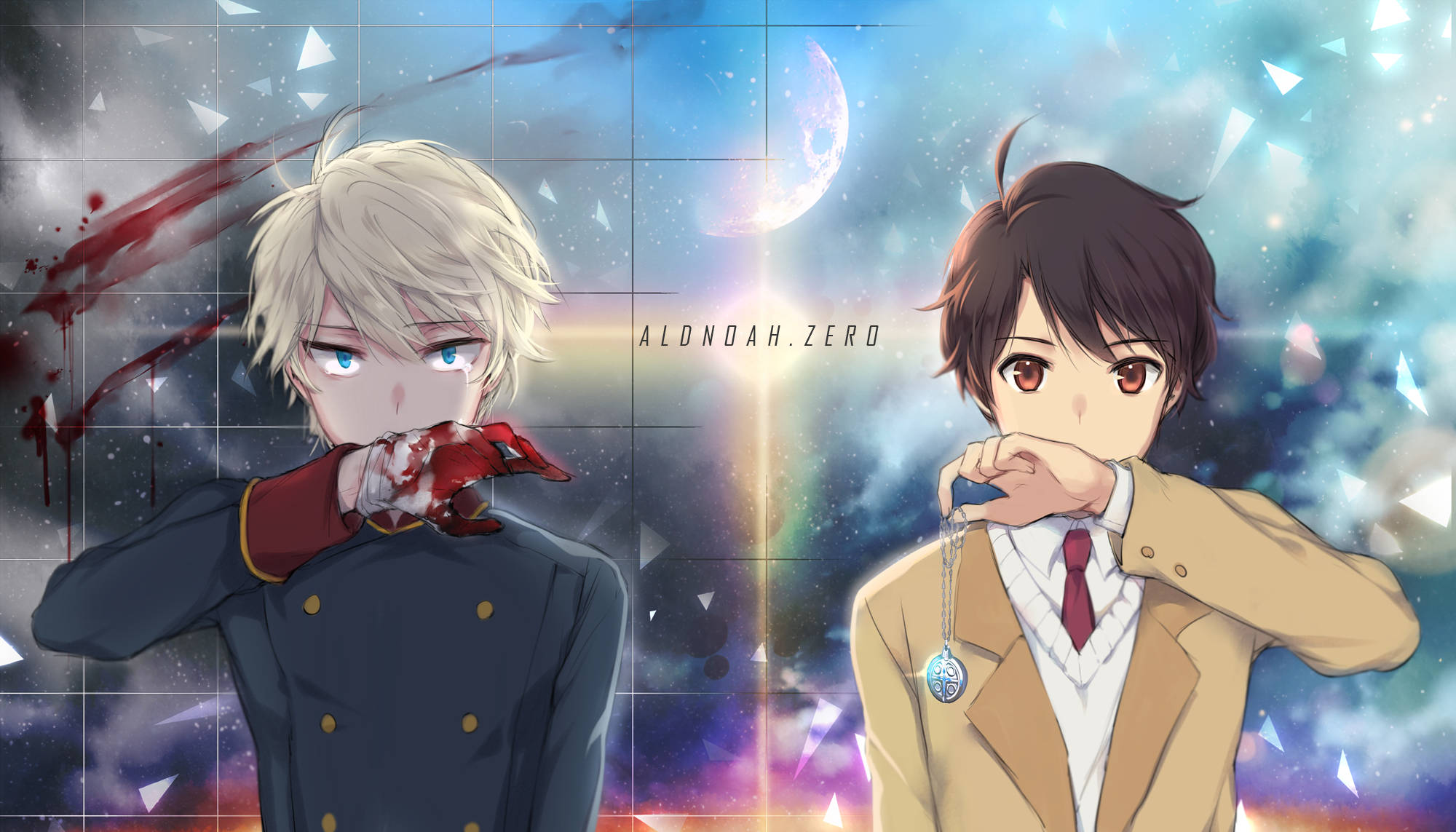 Animefigurer Aldnoah Zero Bakgrunner