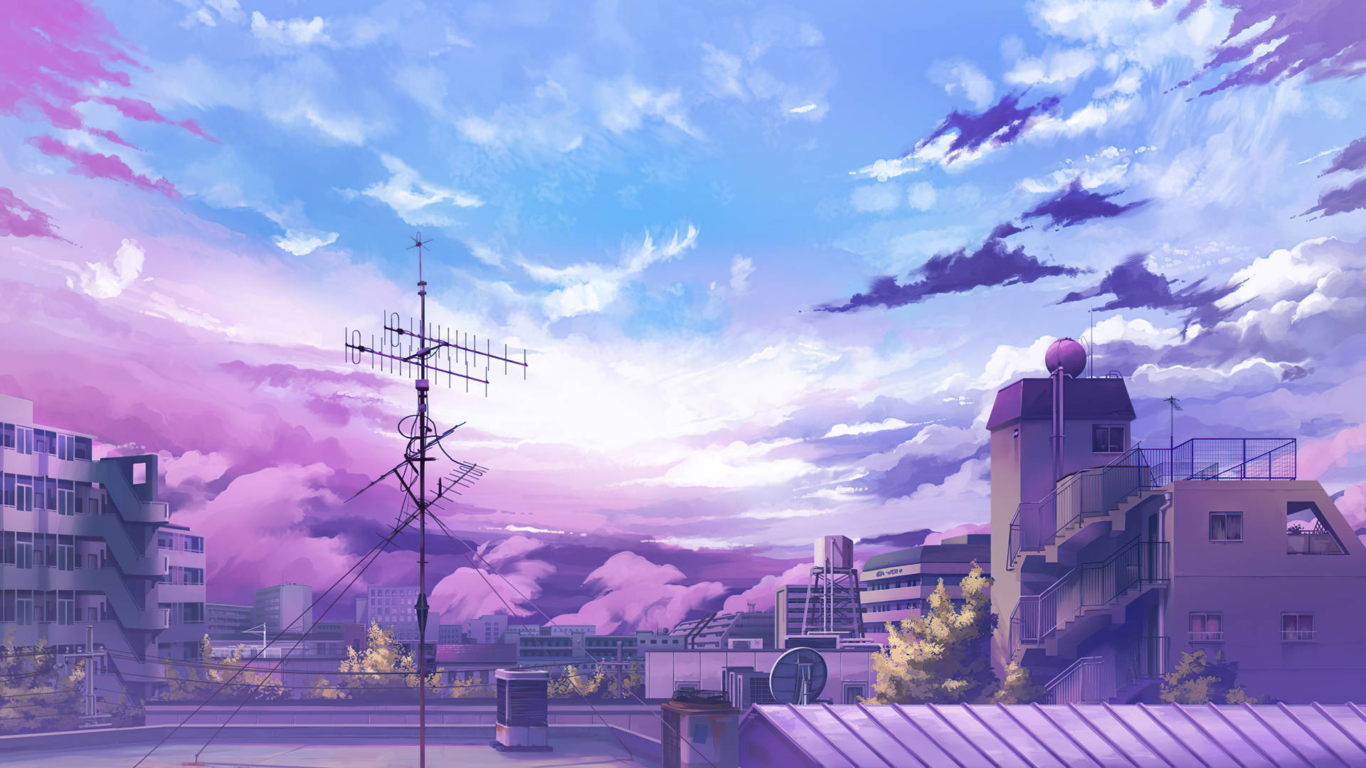 Animeinnstilling Galaxy-nettbrett