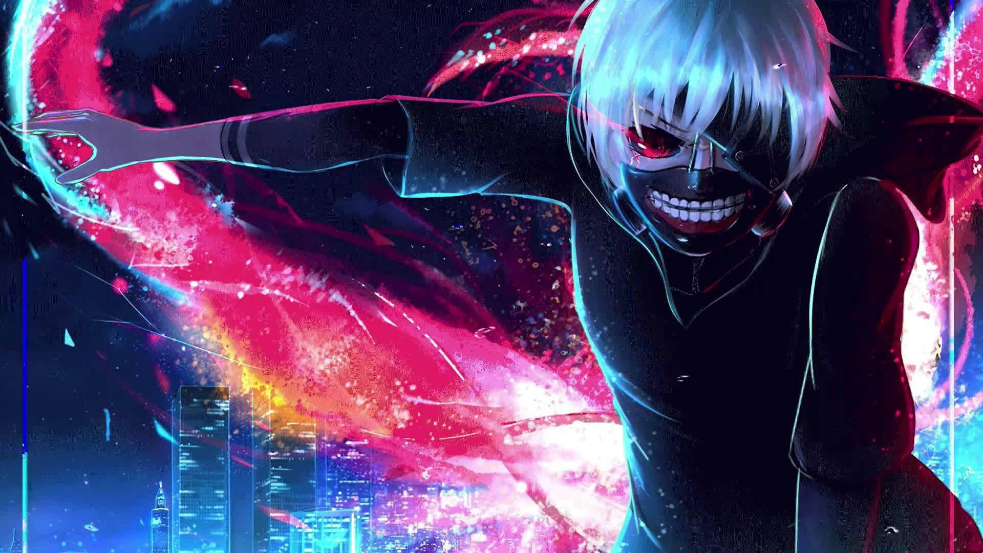 Animekarakterer Tokyo Ghoul Bakgrunner