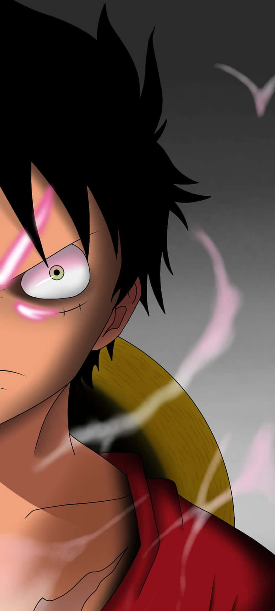 Ansiktet til One Piece Luffy Telefon Bakgrunner