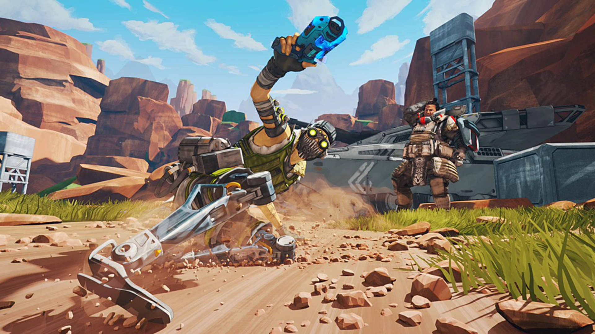 Apex Legends Octane Spillulykke — Skrivebords-GIF Bakgrunner