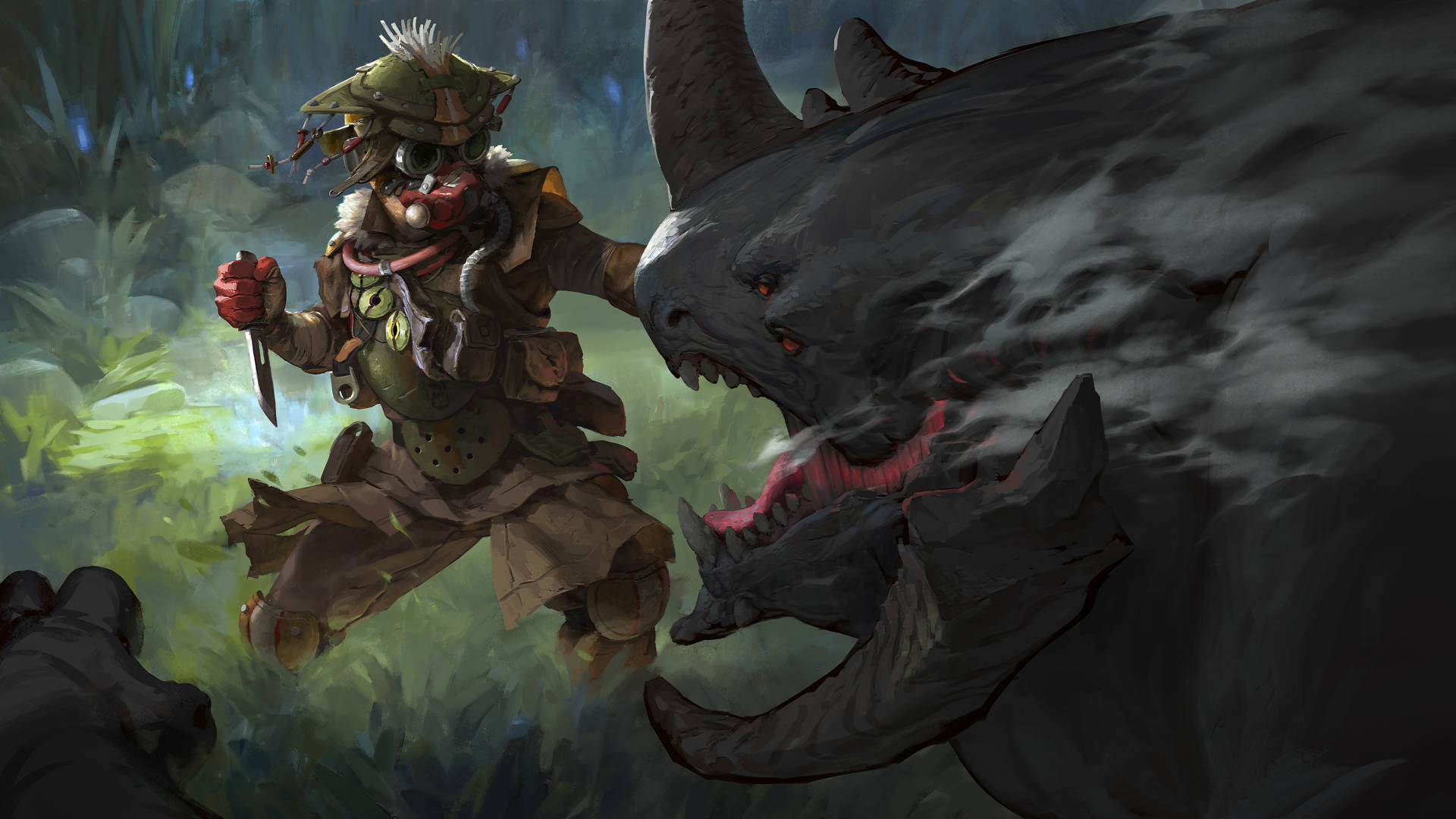 Apex Legends Octane med dyr Bakgrunner