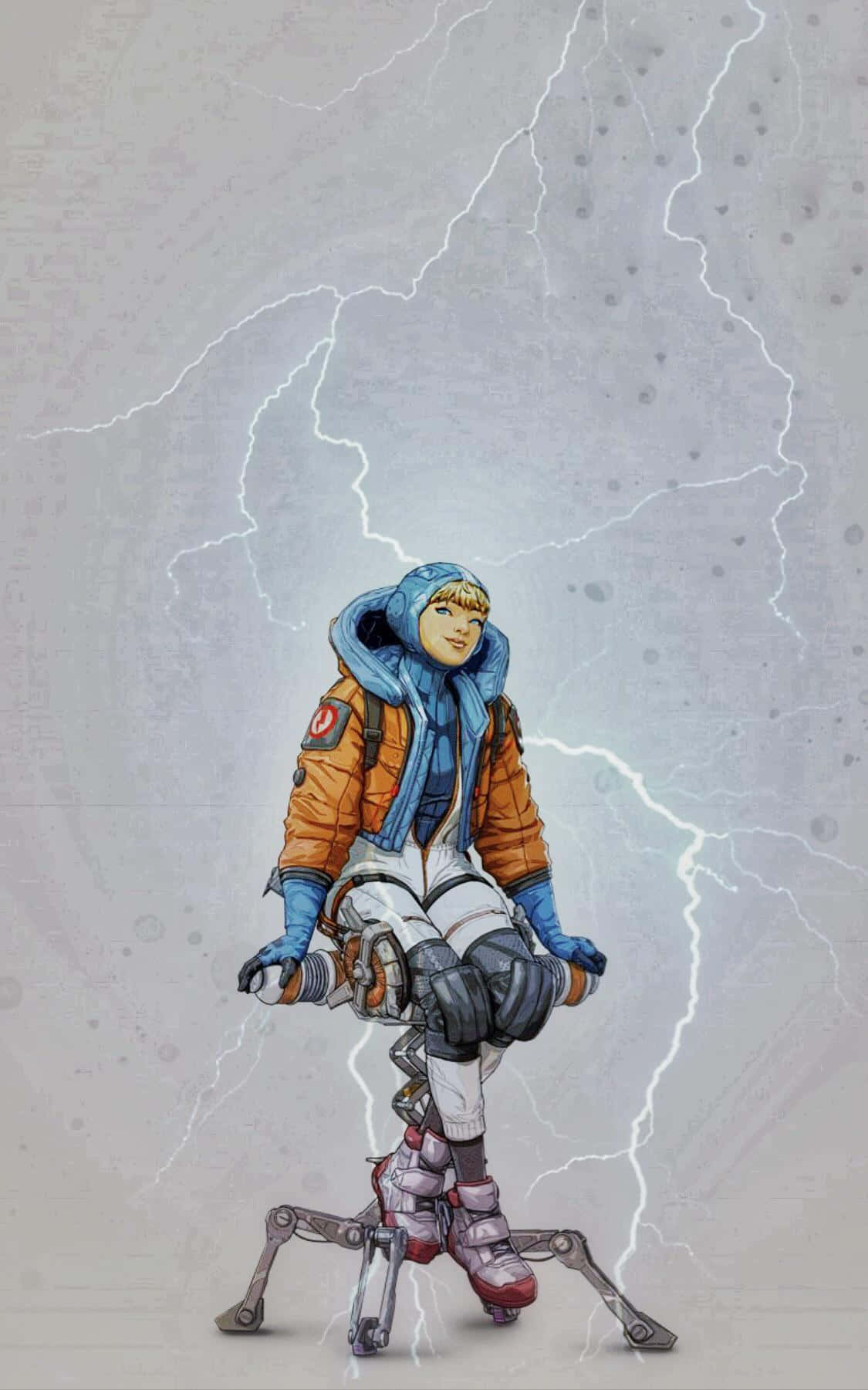 Apex Legends Wattson estetisk kunst Bakgrunner