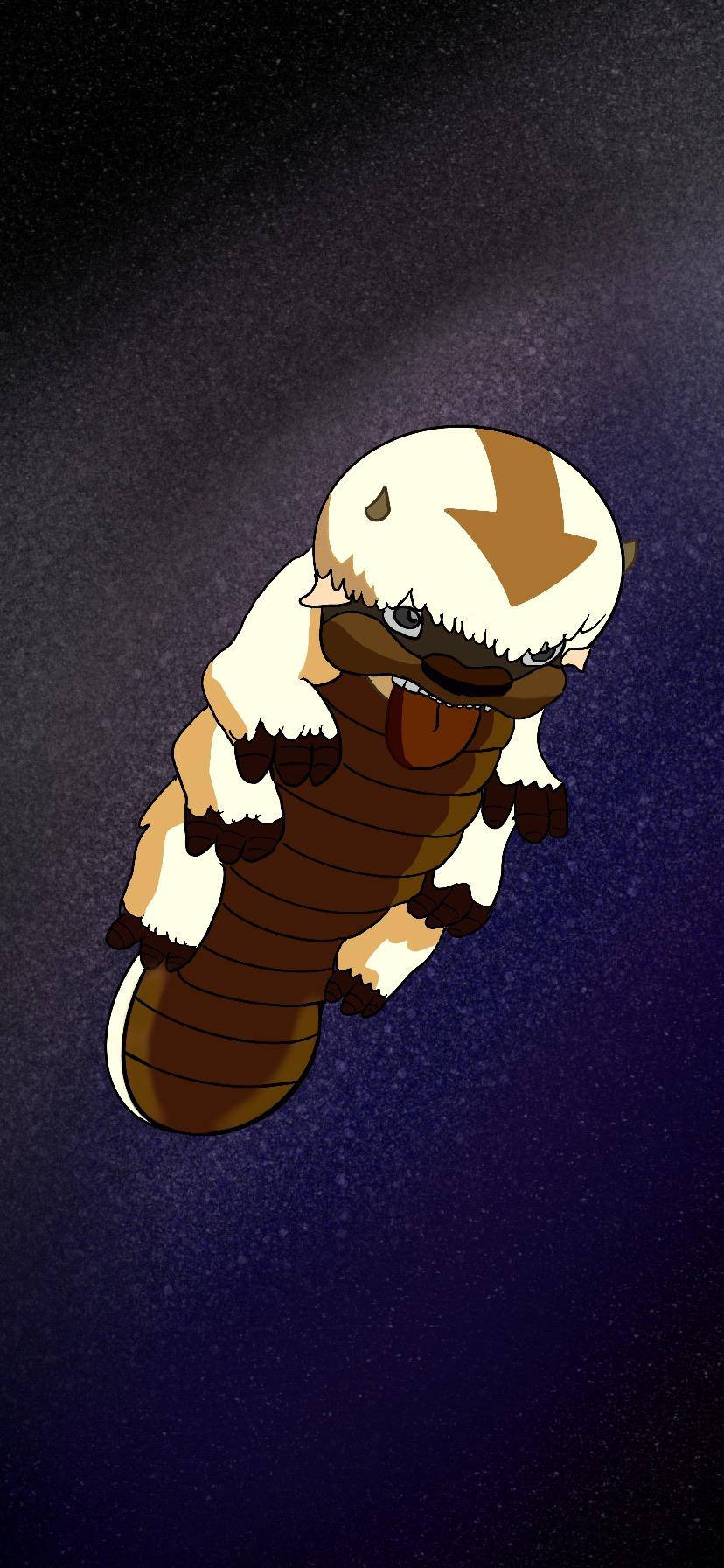 Appa fra Avatar som flyr Bakgrunner