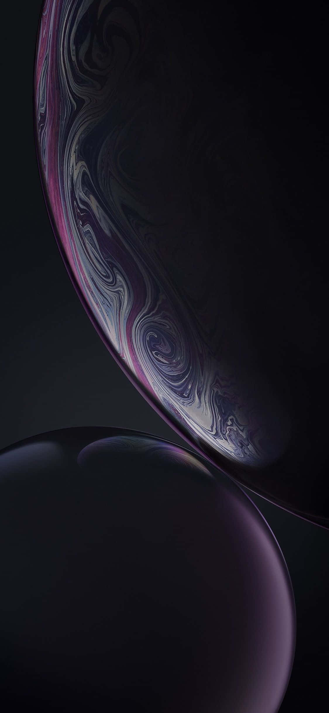 Apple iPhone XS Boble Abstrakt Bakgrunner