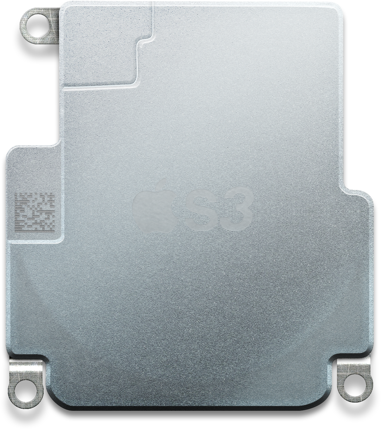Apple S3-brikke sett ovenfra Bakgrunner