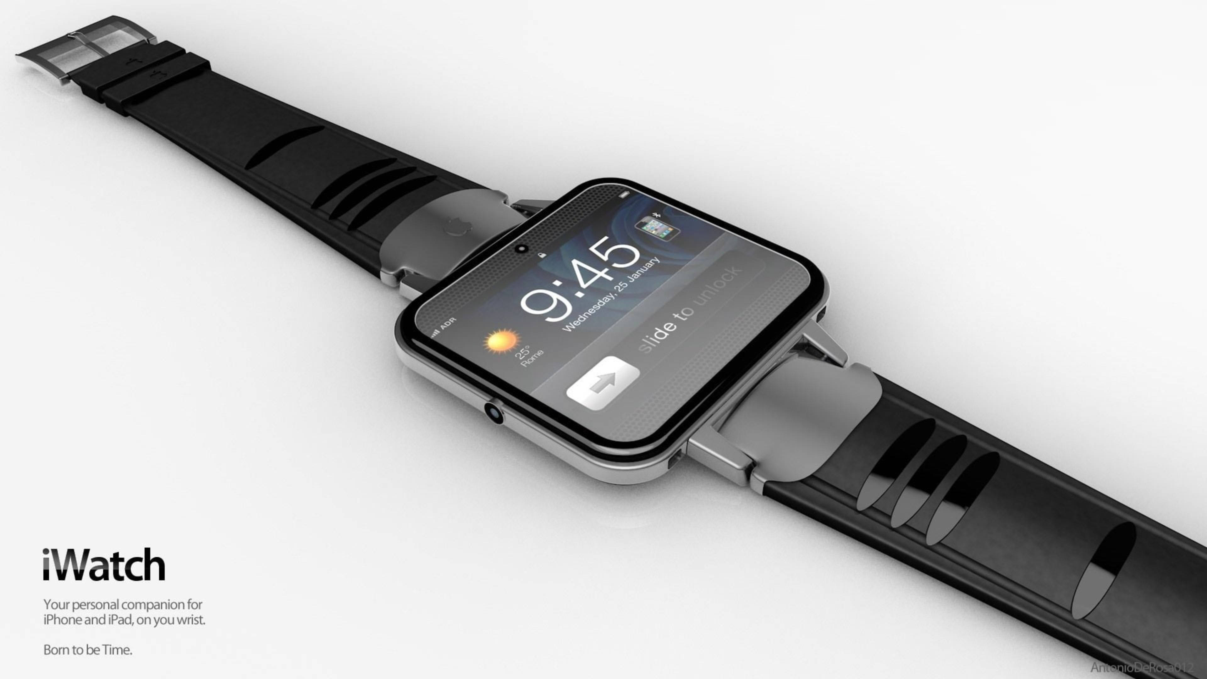 Apple Watch med tynnere ramme Bakgrunner