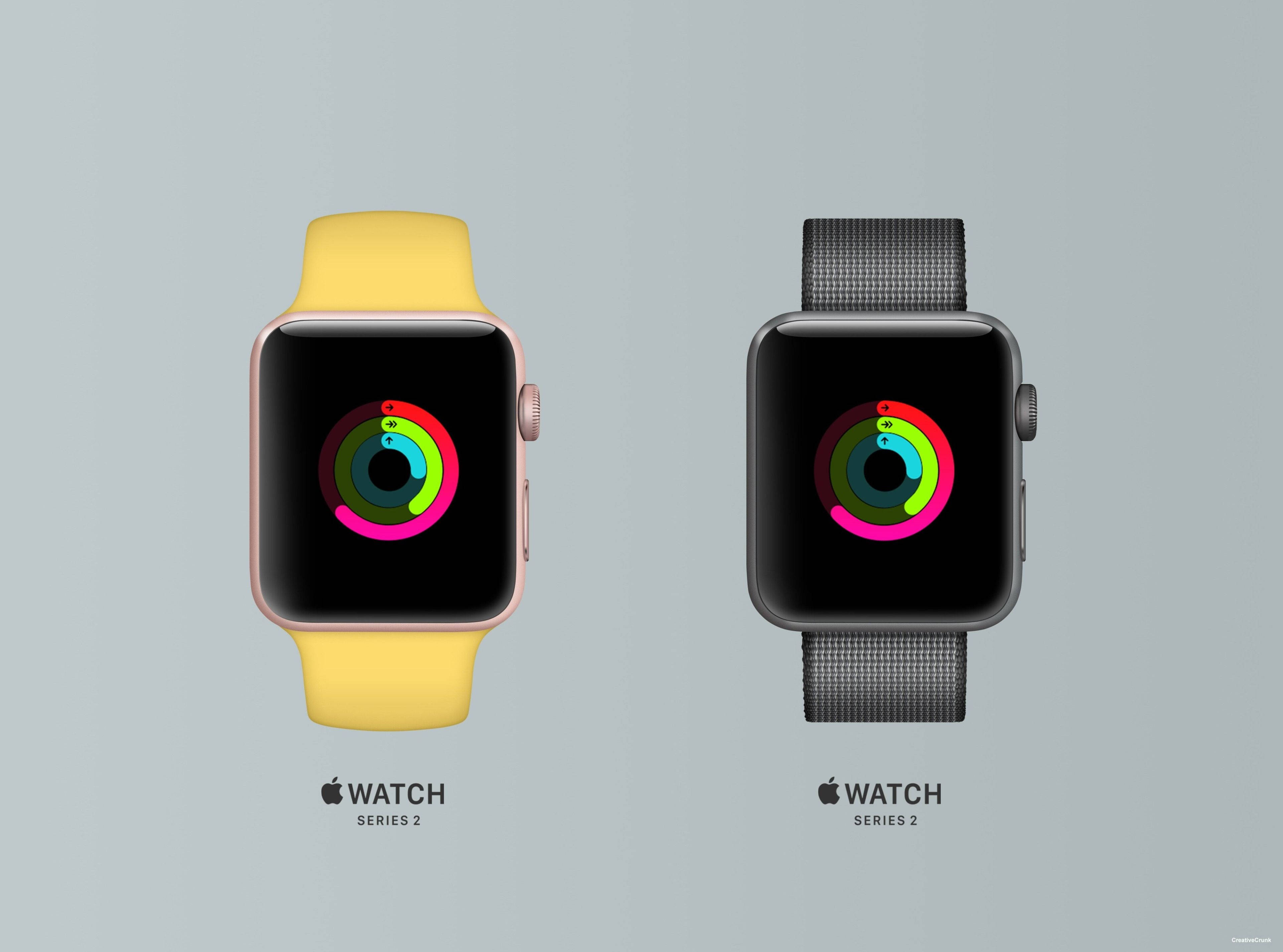 Apple Watch Series To Bakgrunner