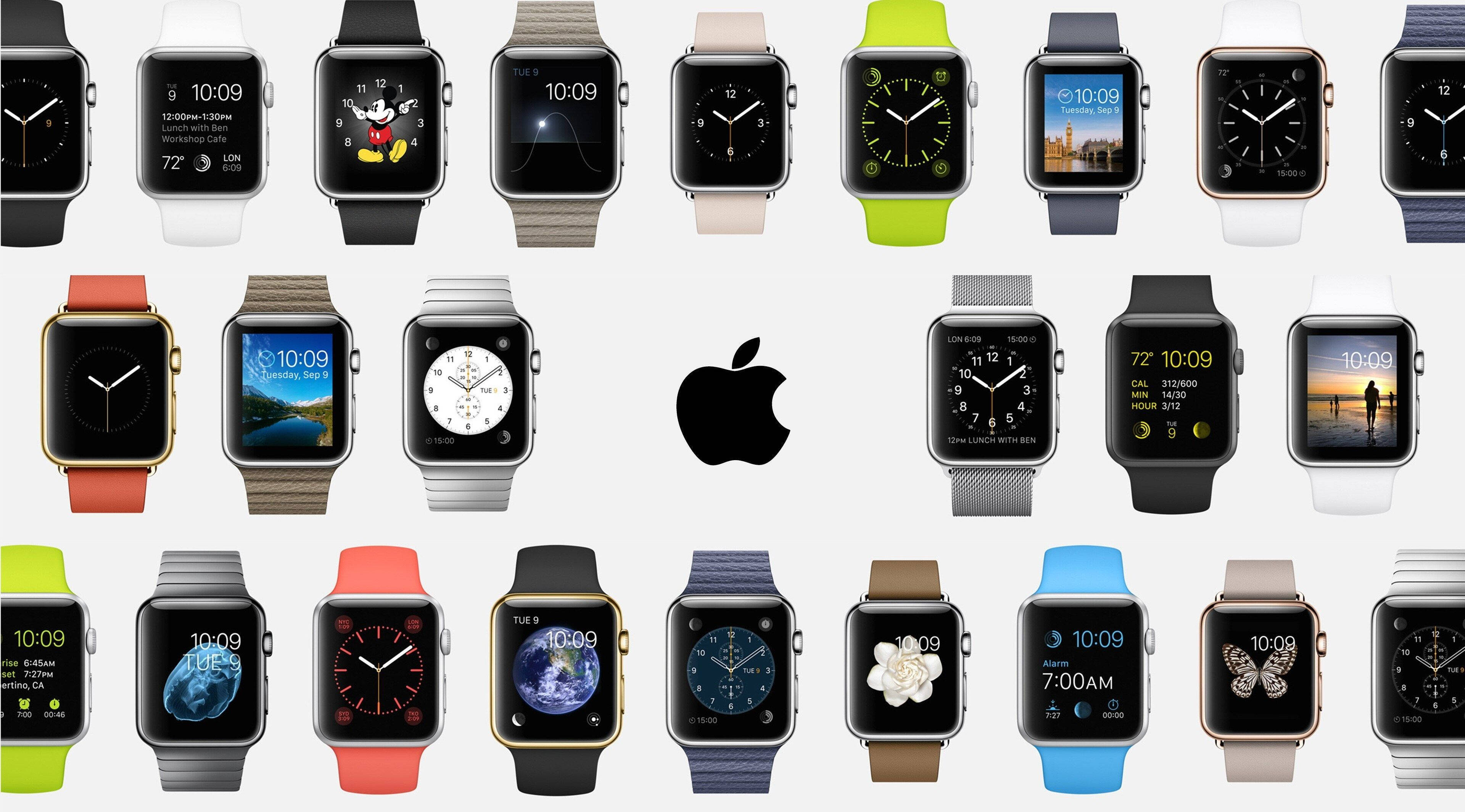 Apple Watch Ulike Serier Bakgrunner