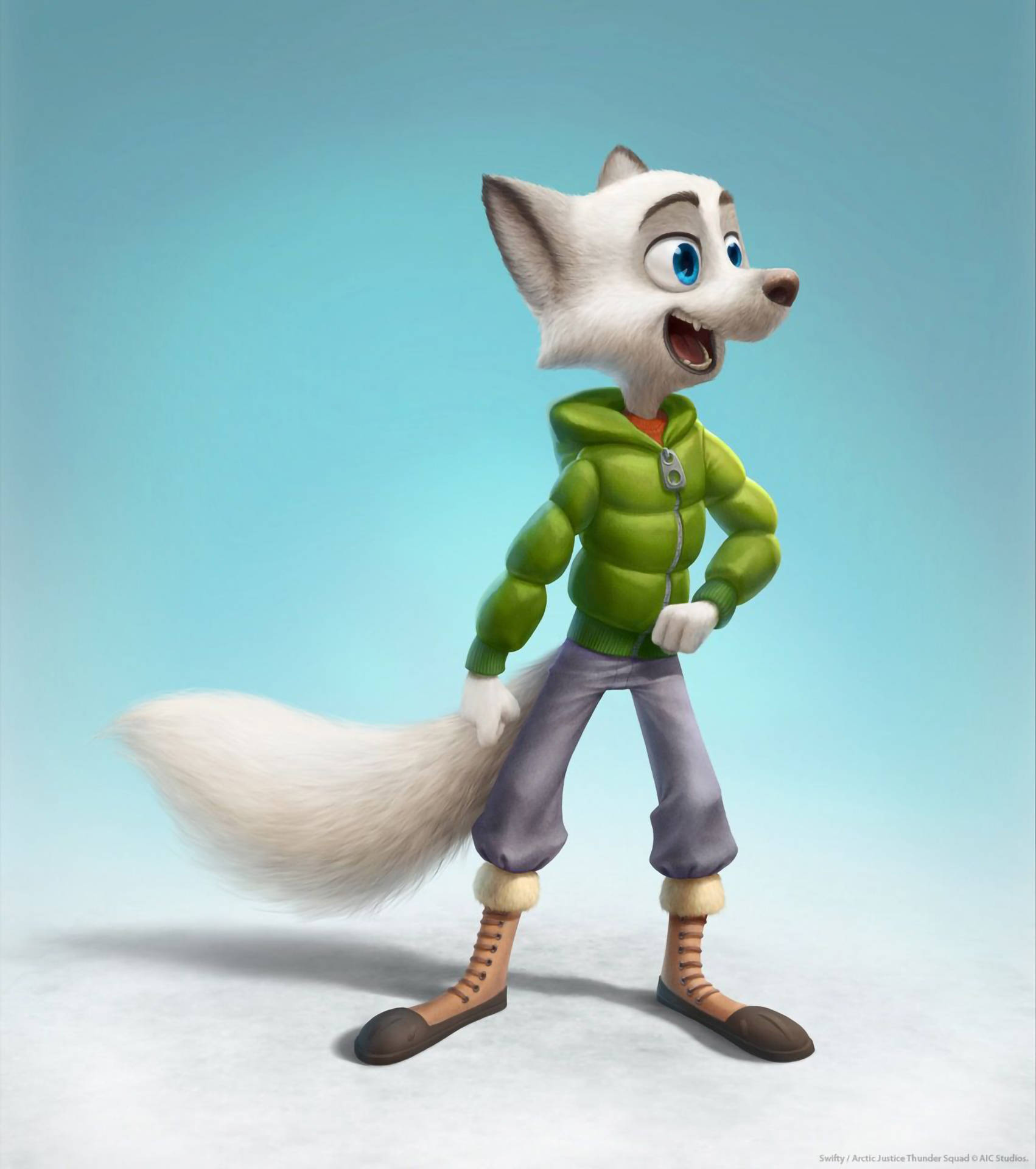 Arctic Justice Swifty Bakgrunner