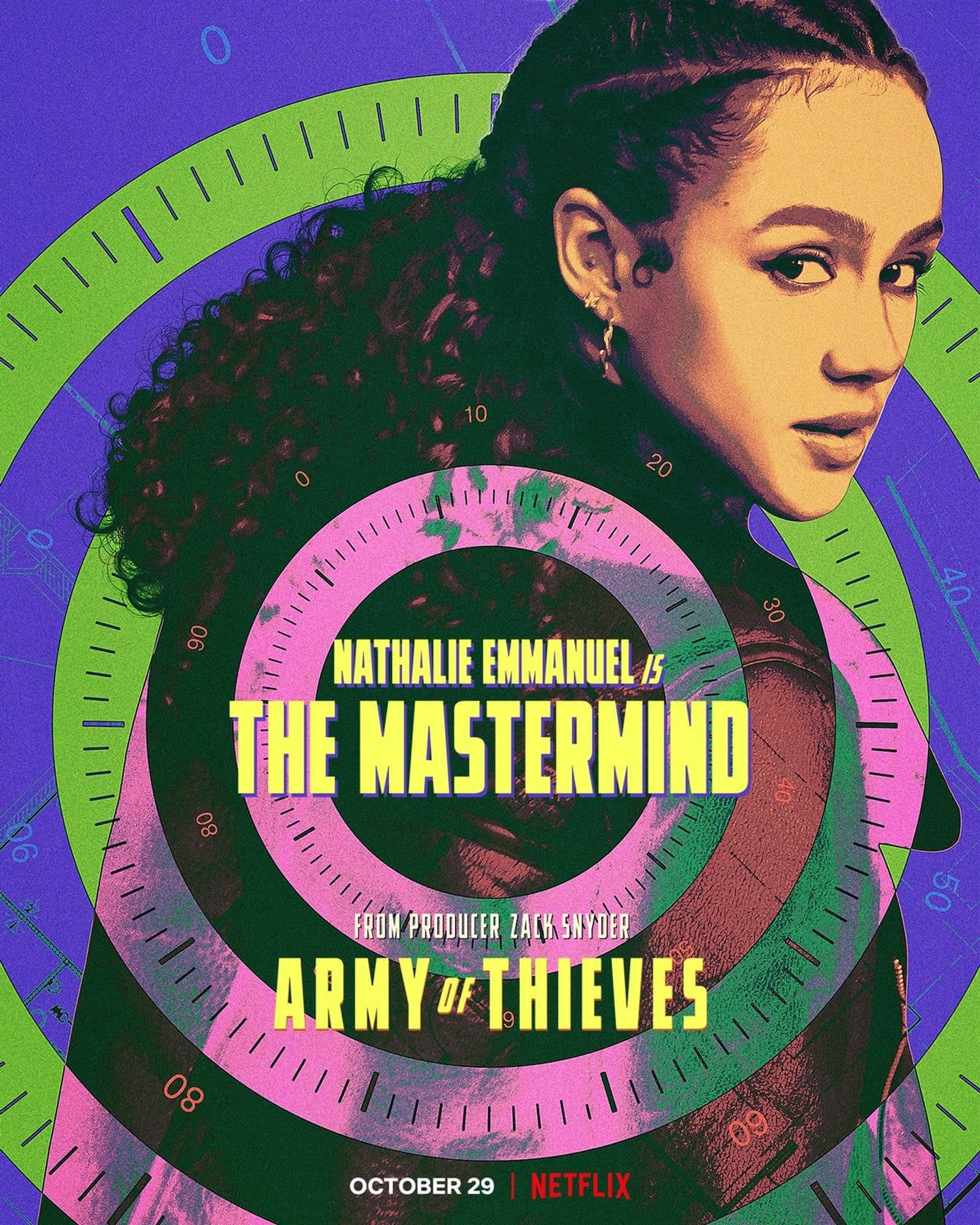 Army Of Thieves The Mastermind-plakat Bakgrunner