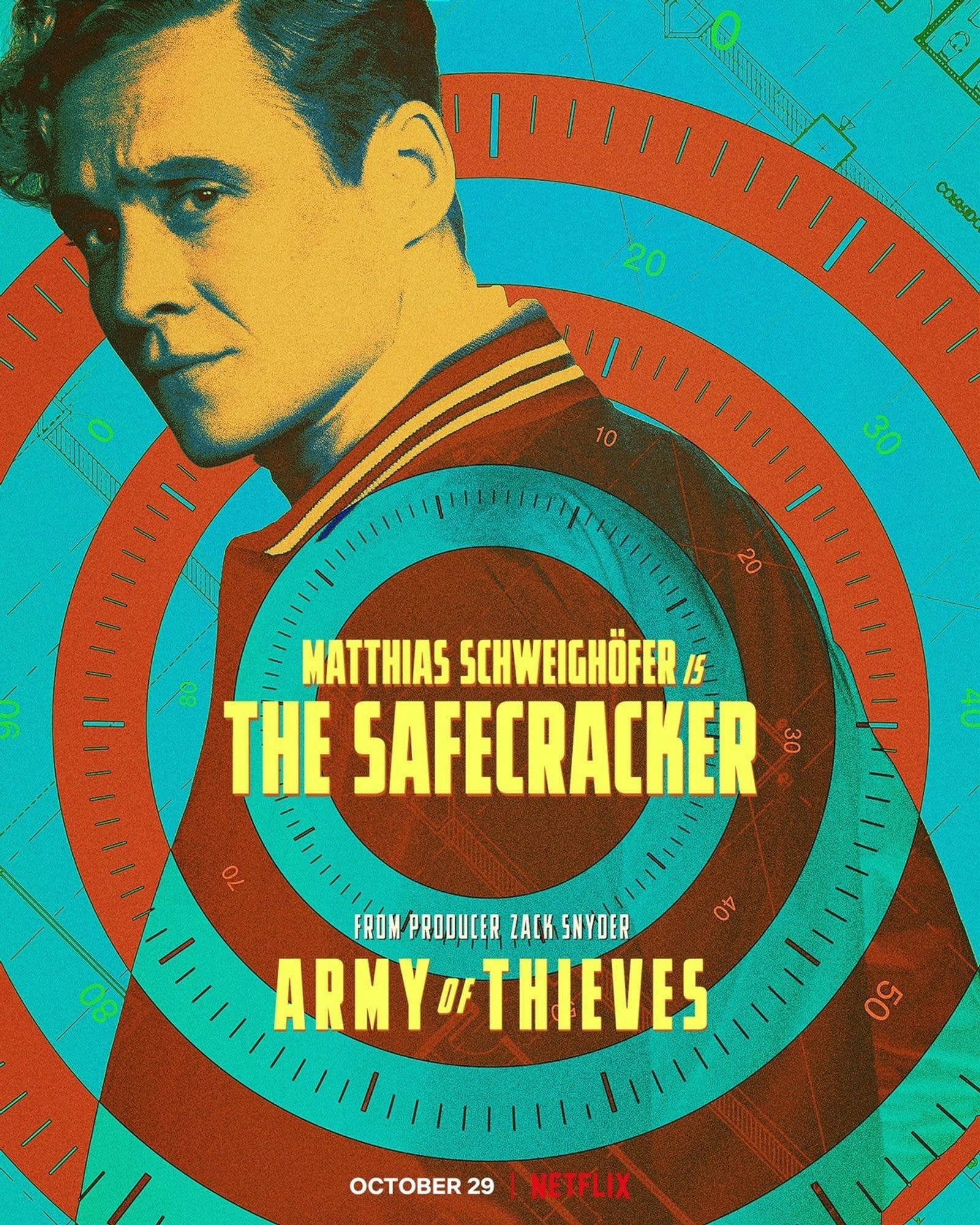 Army Of Thieves The Safecracker-plakat Bakgrunner