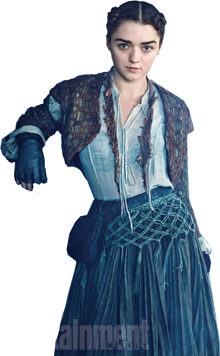 Arya Stark Game of Thrones Portrett Bakgrunner