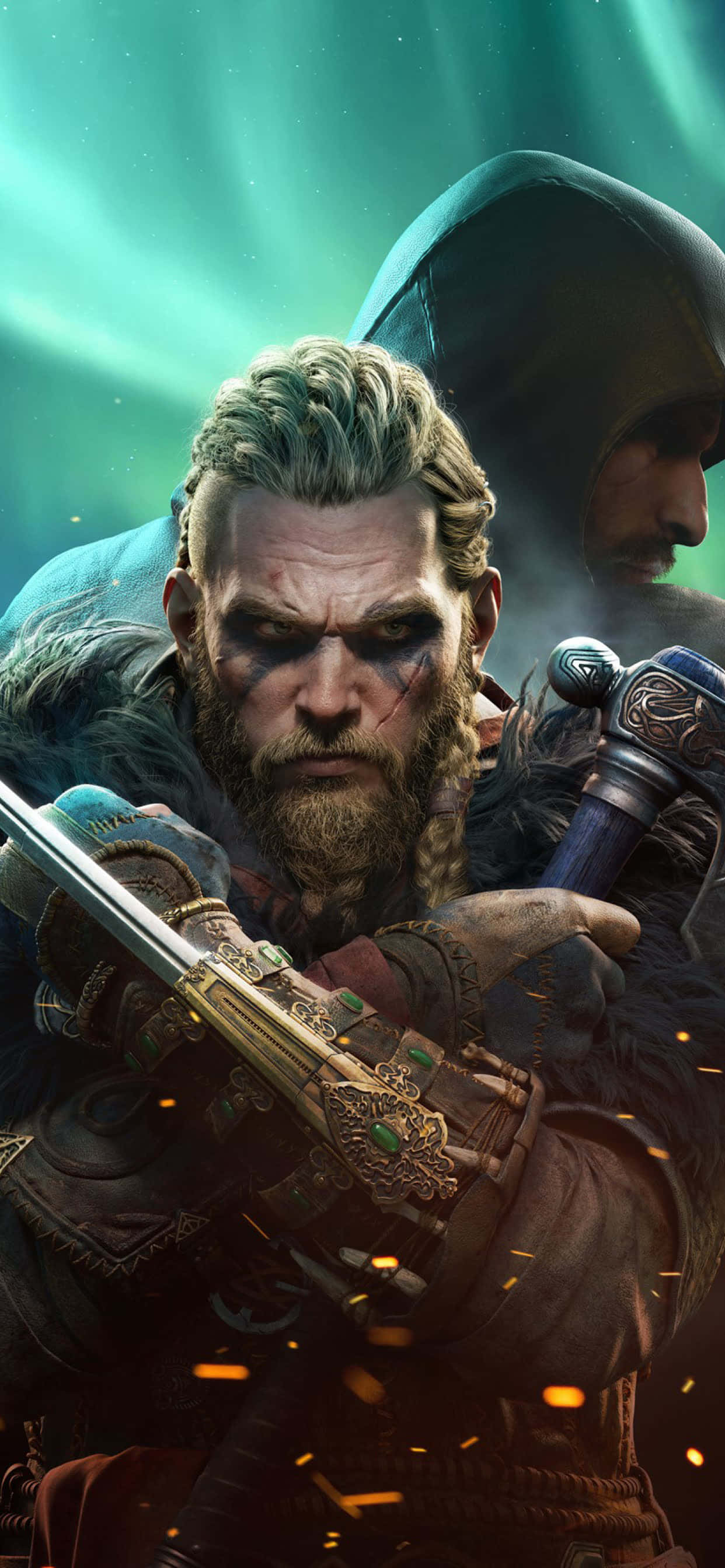 Assassin's Creed-serien iPhone Xs Max Assassin's Creed Valhalla Bakgrunn Bakgrunner