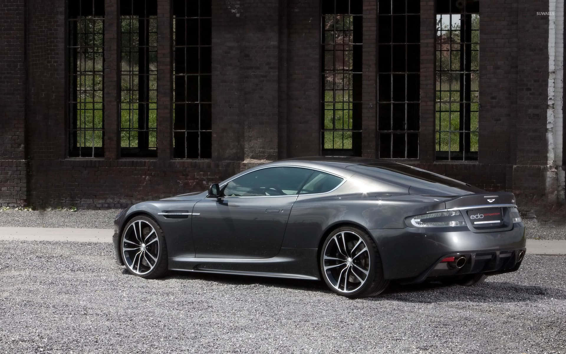 Aston Martin DB9 Eleganse og kraft Bakgrunner
