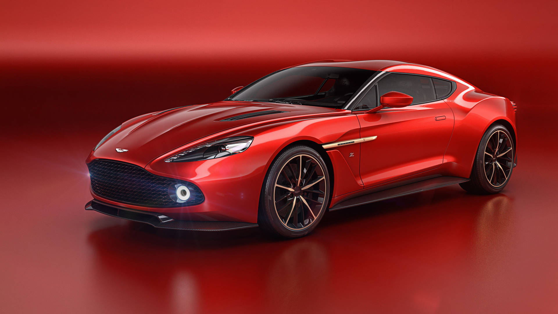 Aston Martin Zagato sportsbil bakgrunnsbilde