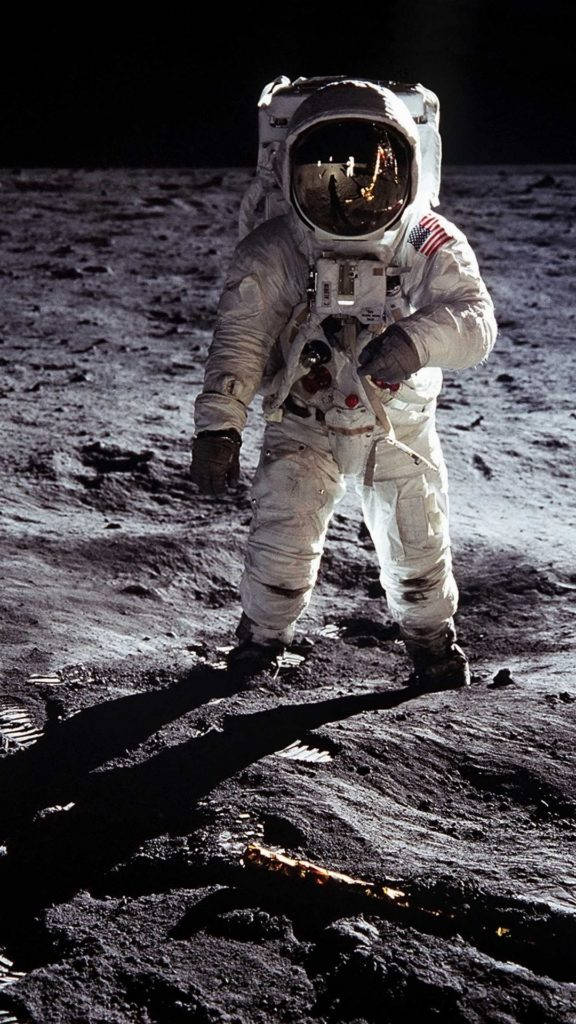 Astronaut i verdensrommet iPhone Bakgrunner