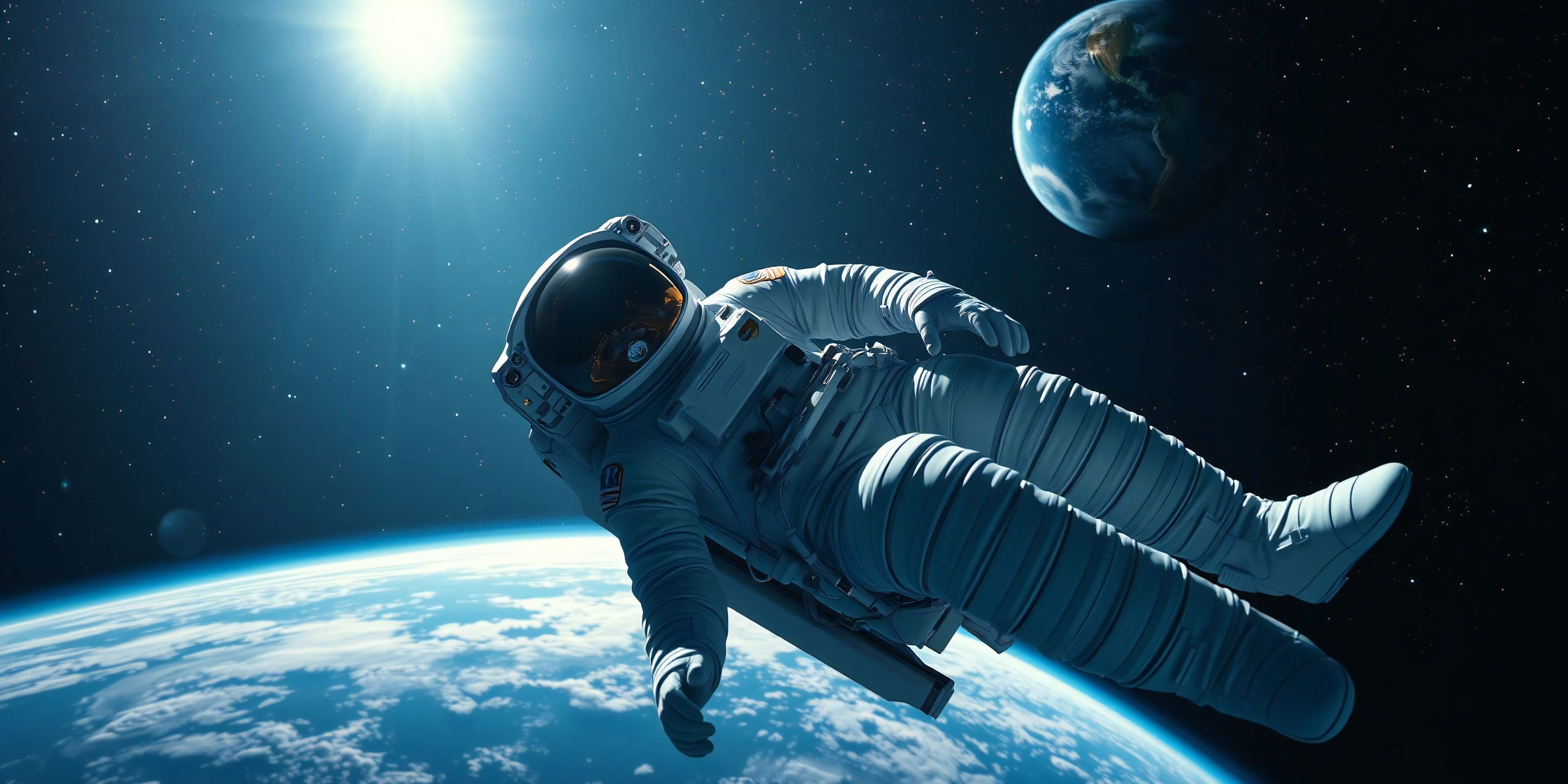 Astronaut i verdensrommet Bakgrunner