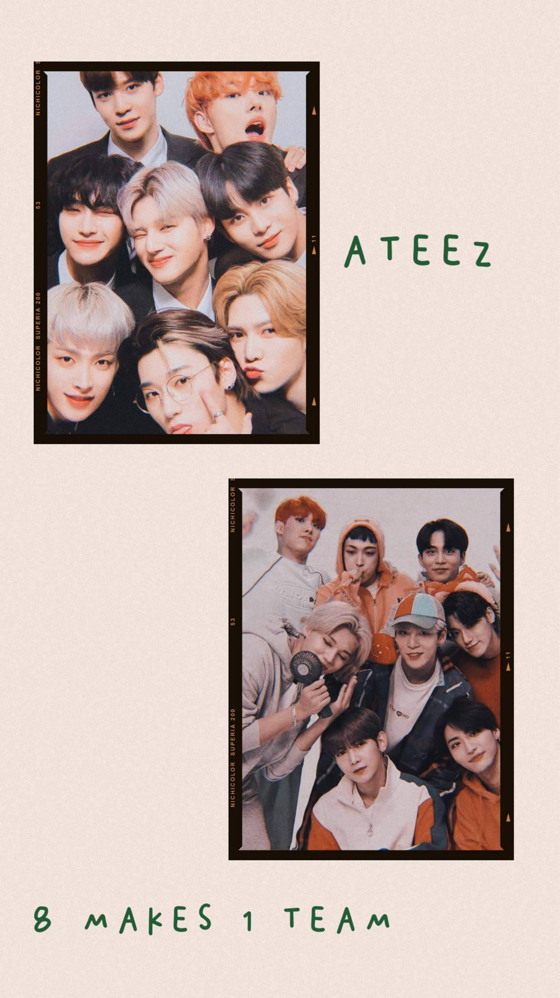 ATEEZ-bilder Bakgrunner