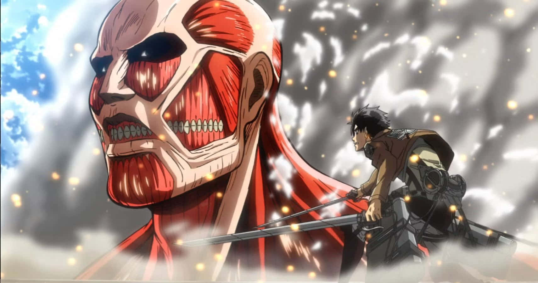 Attack on Titan bakgrunnsbilde Bakgrunner