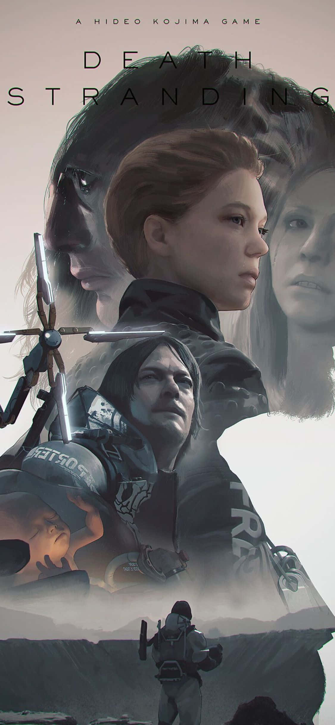 Avdekk mysteriene i Death Stranding på din iPhone X Bakgrunner