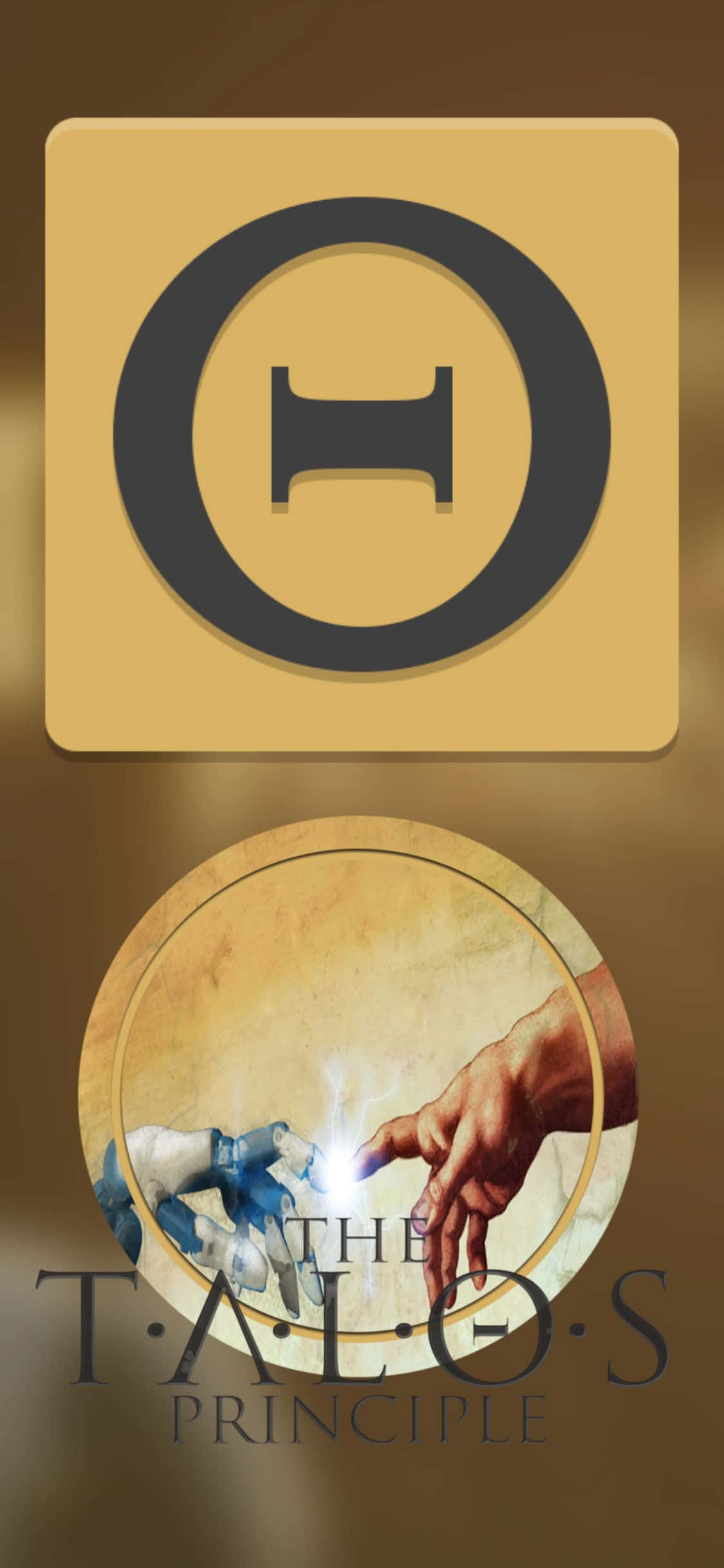 Avslør hemmelighetene i The Talos Principle med iPhone Xs Bakgrunner
