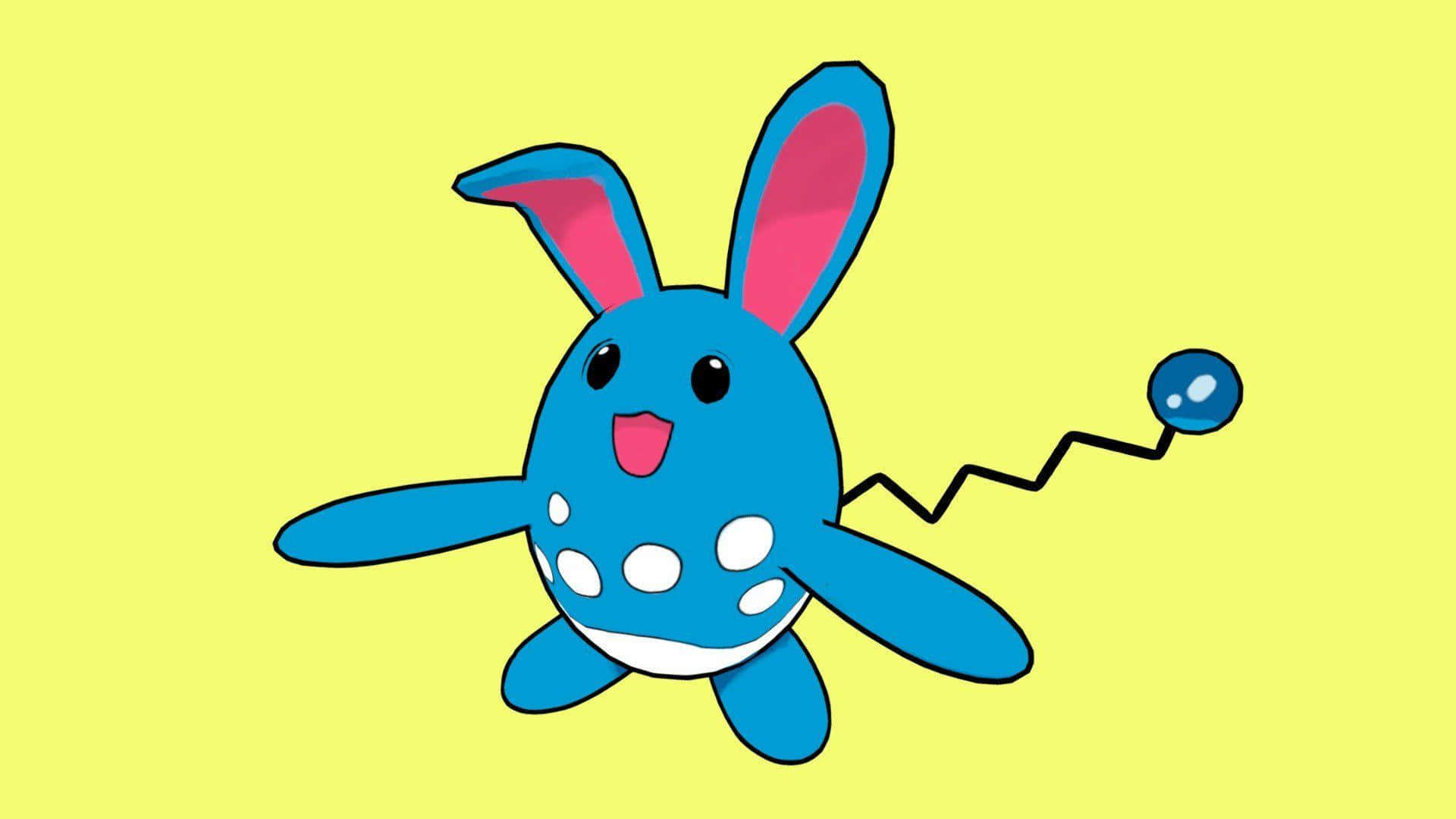 Azumarill gul bakgrunn Bakgrunner