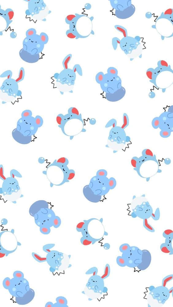 Azumarill-mønster Bakgrunner
