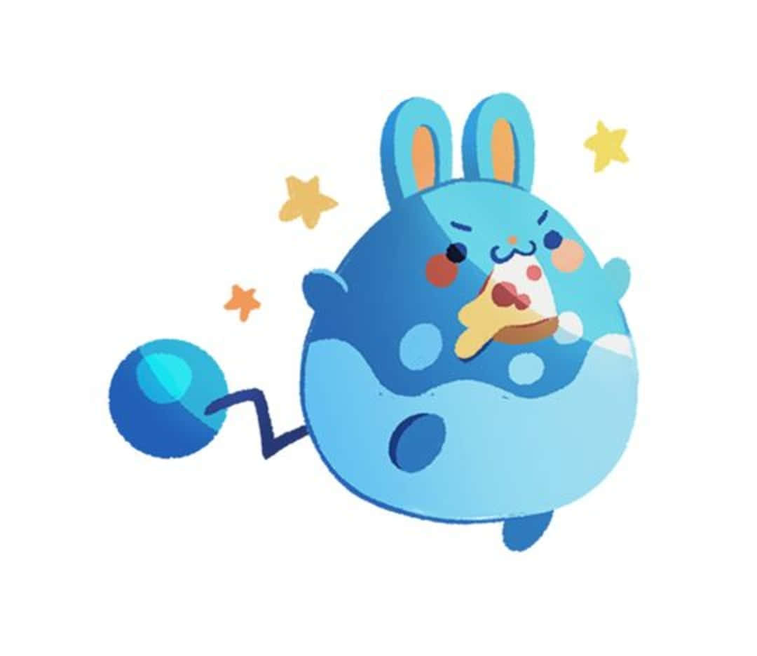 Azumarill og stjerner Bakgrunner