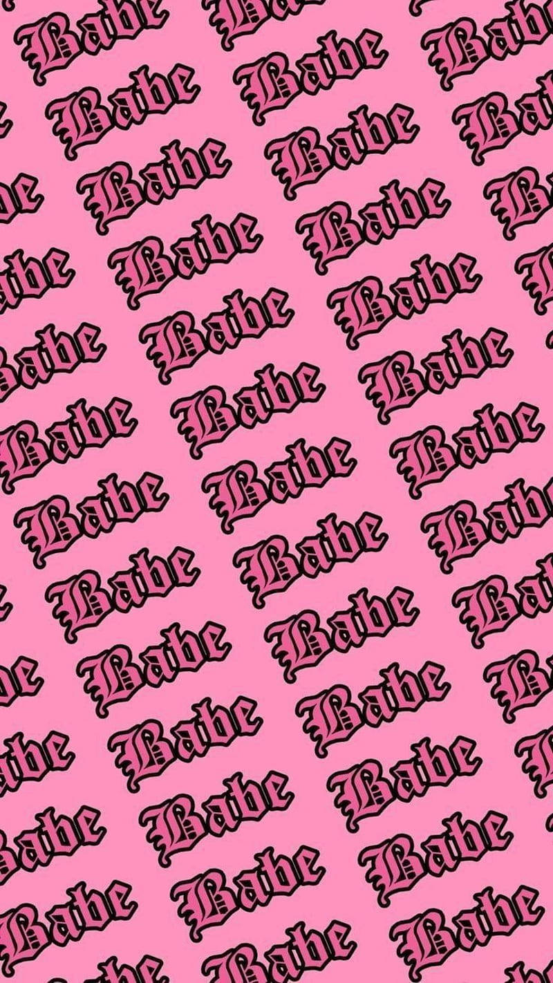 Babe hot pink estetikk Bakgrunner