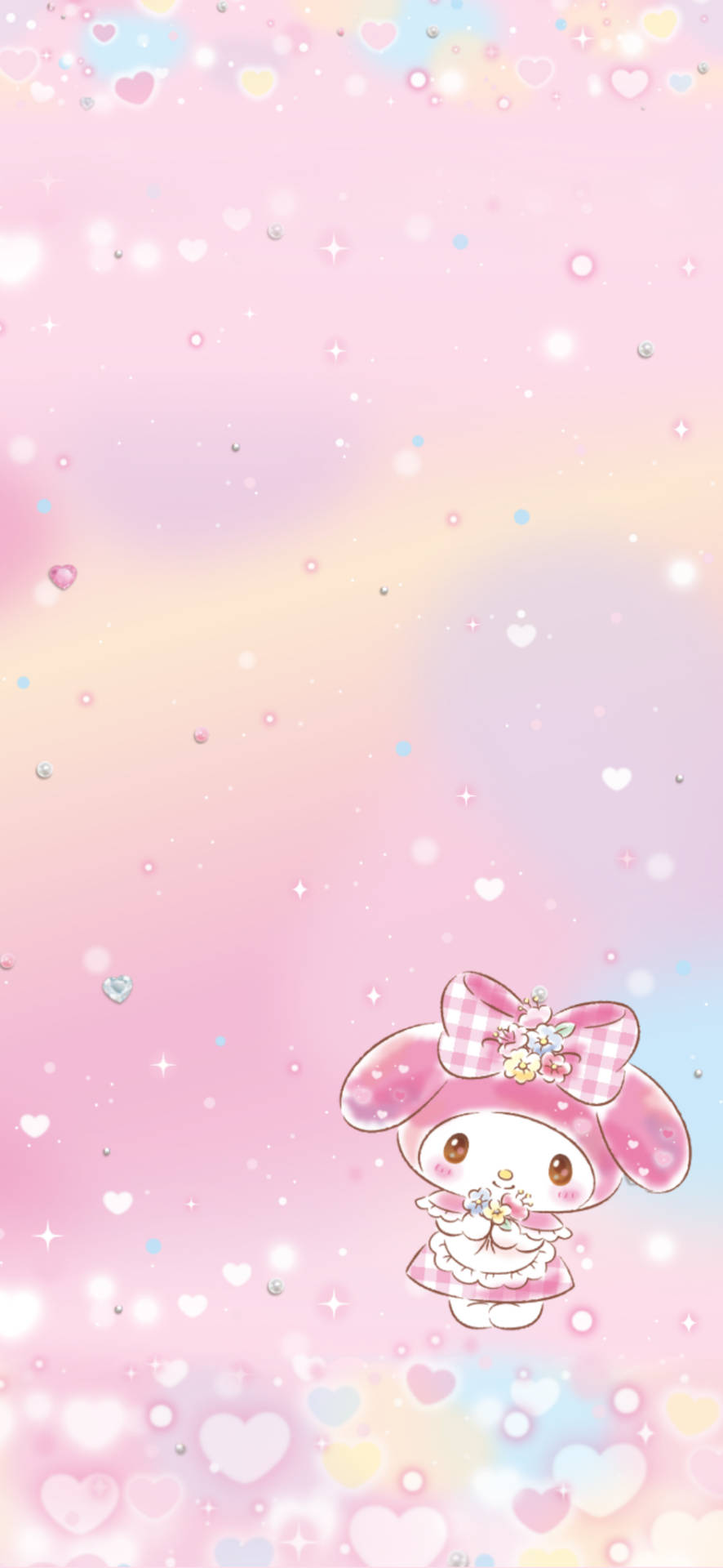 Baby My Melody Bakgrunner