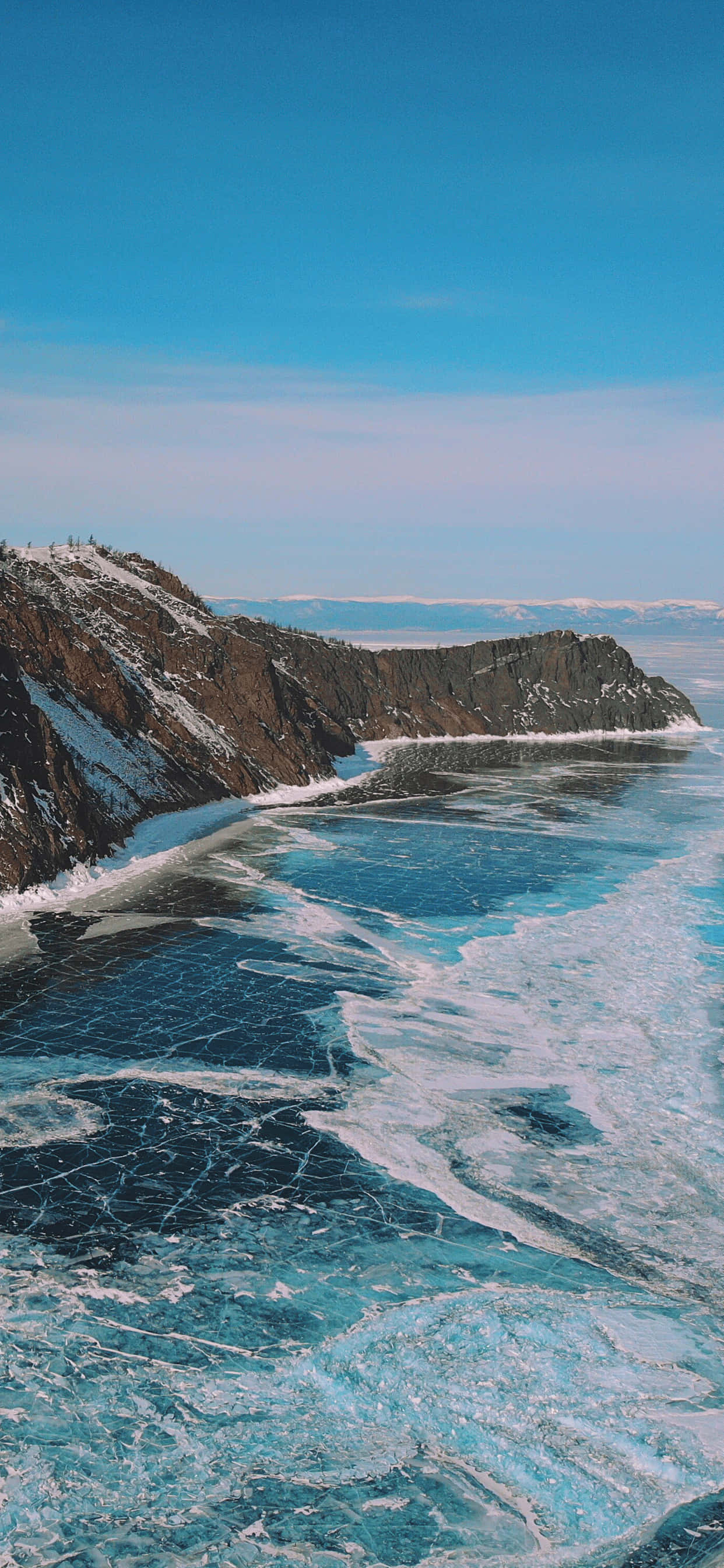 Baikalsjøens fjell Bakgrunner